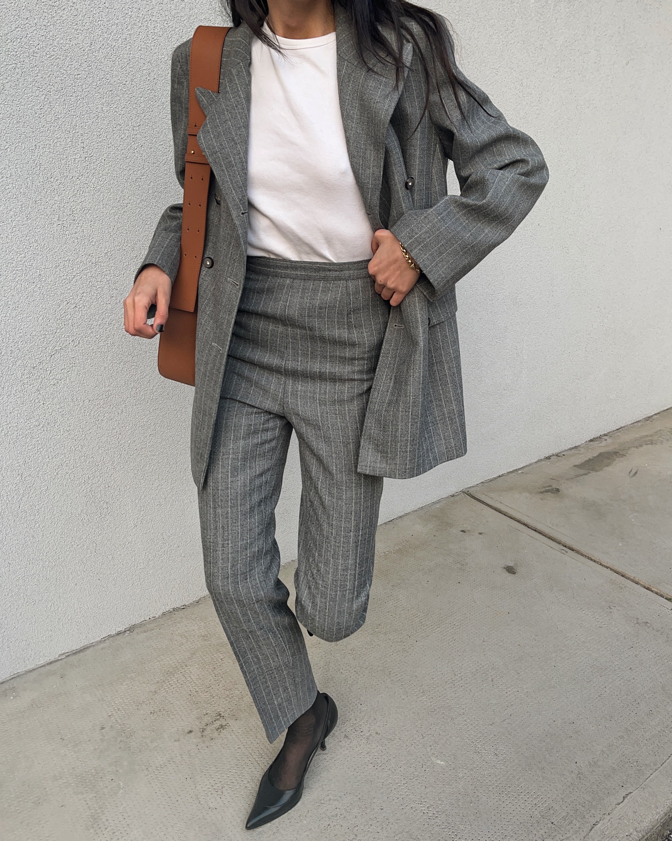 Grey suit