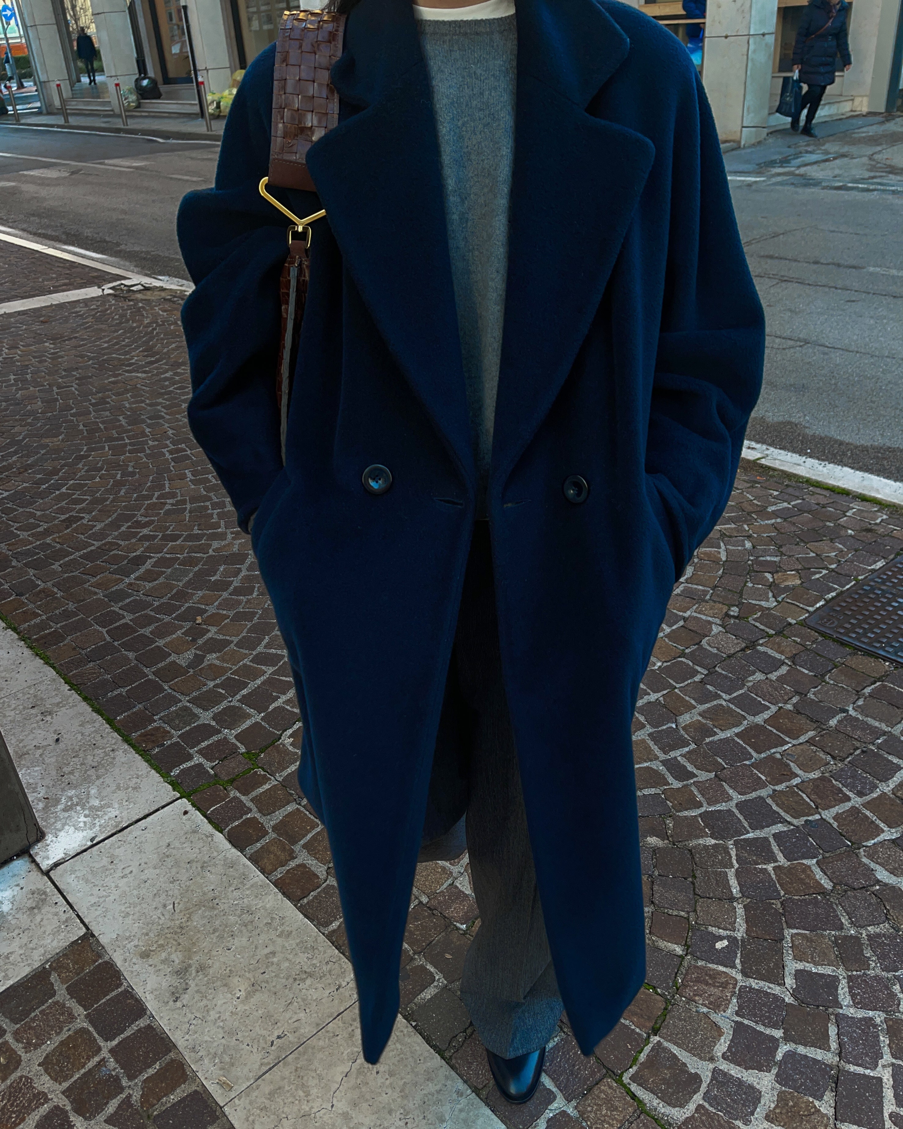 Perfect blue coat