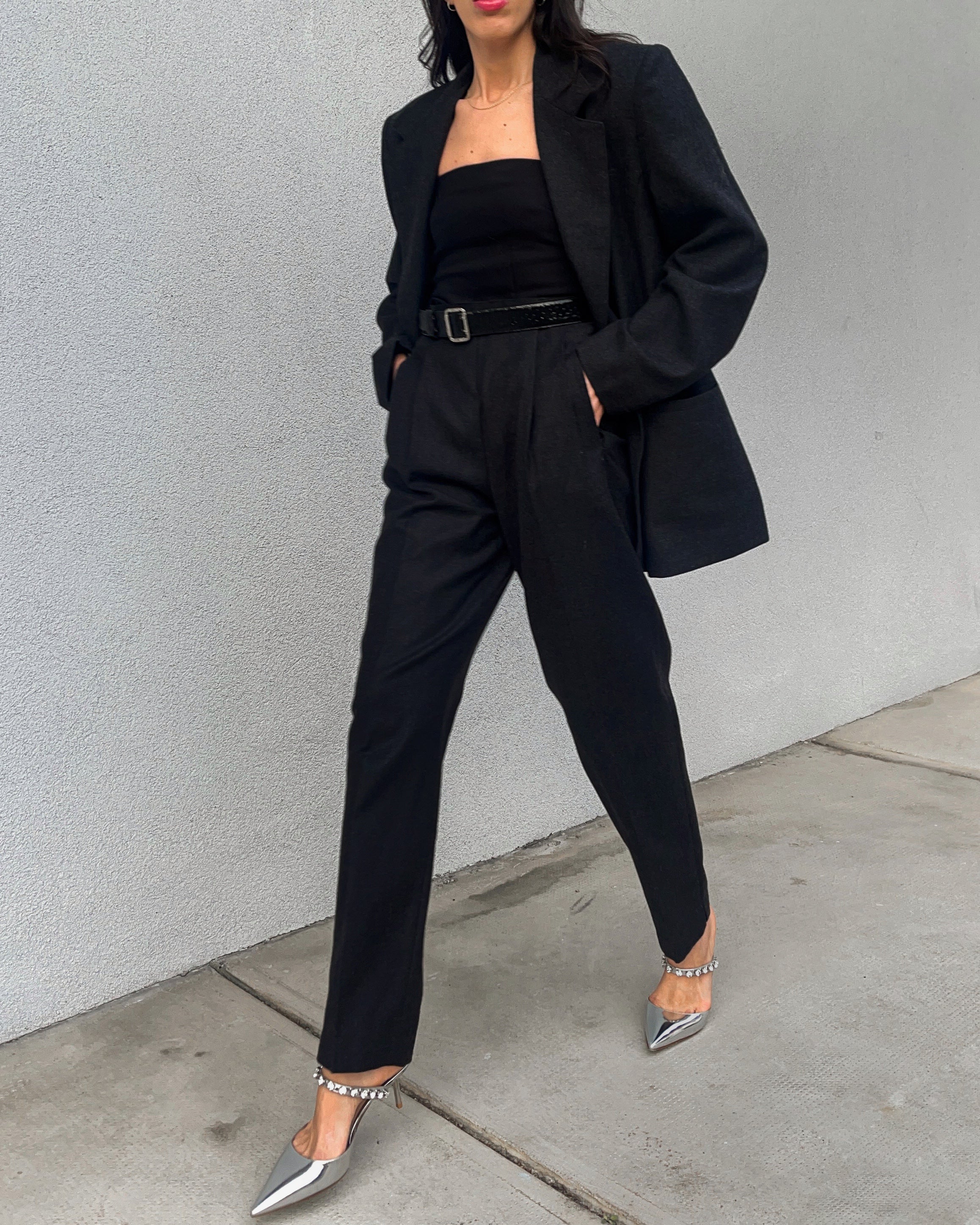 Wool grey suit