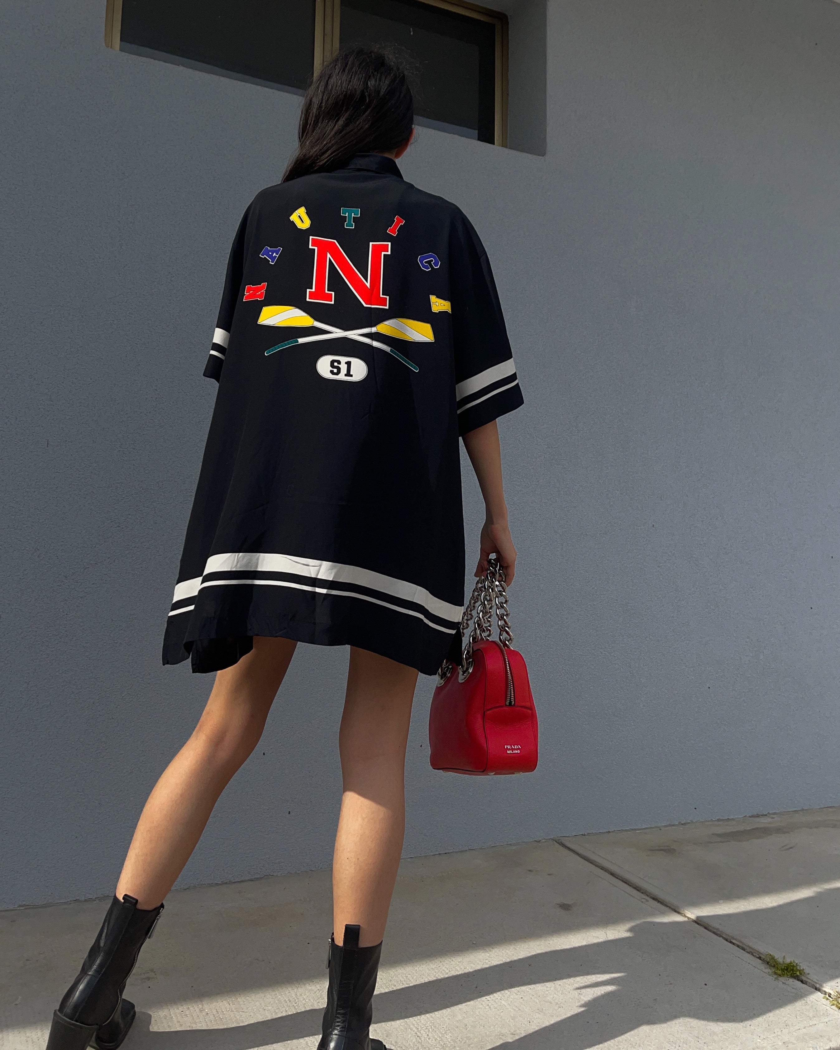 Nautica black shirt *