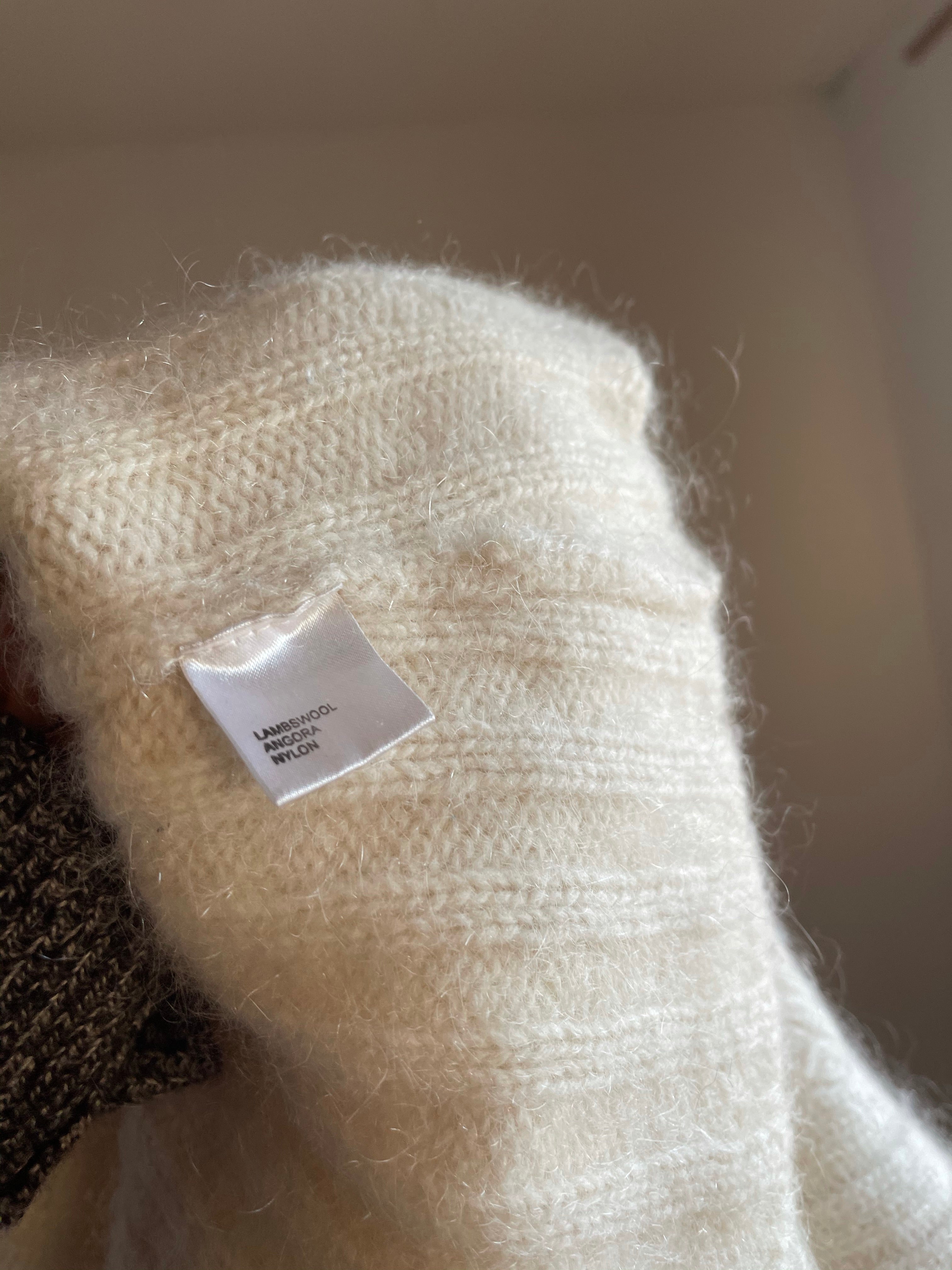 Angora blend sweater