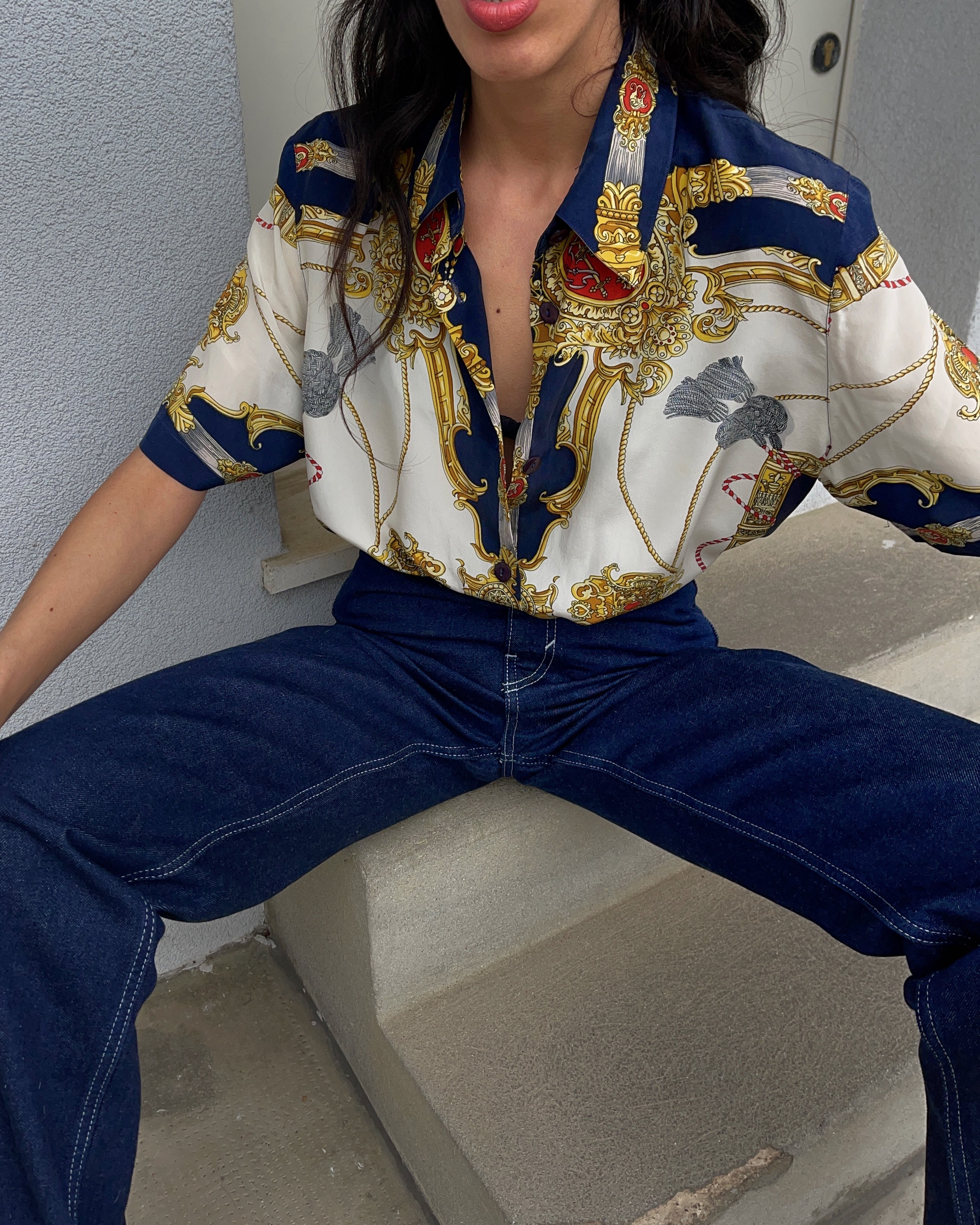 100 silk shirt