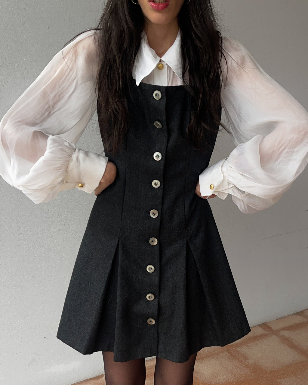 Mercoledì wool dress