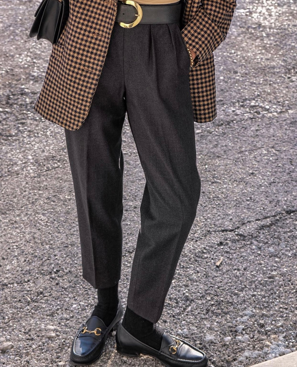 100 wool trousers