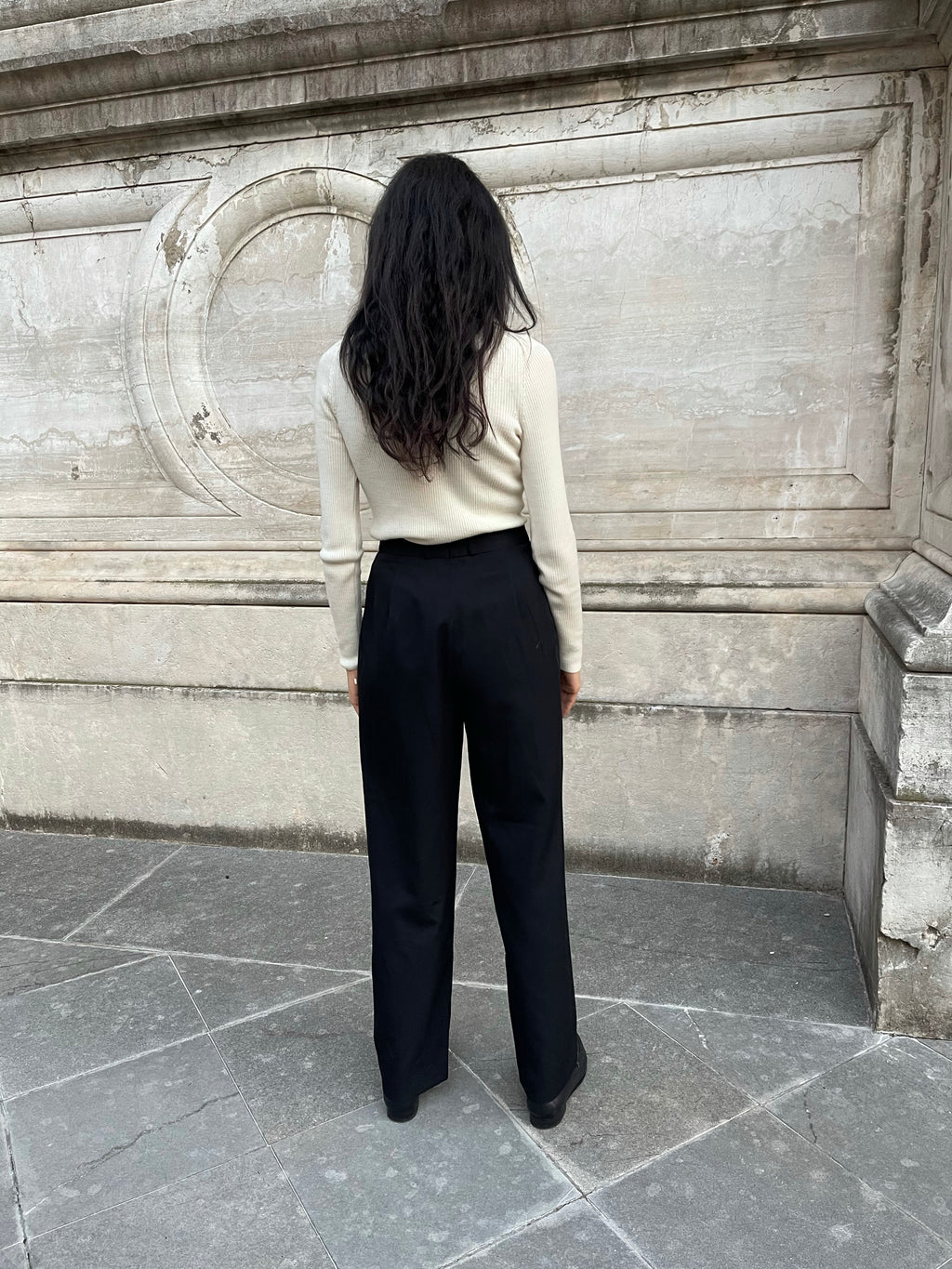 Pantaloni Lana blend tg piccola