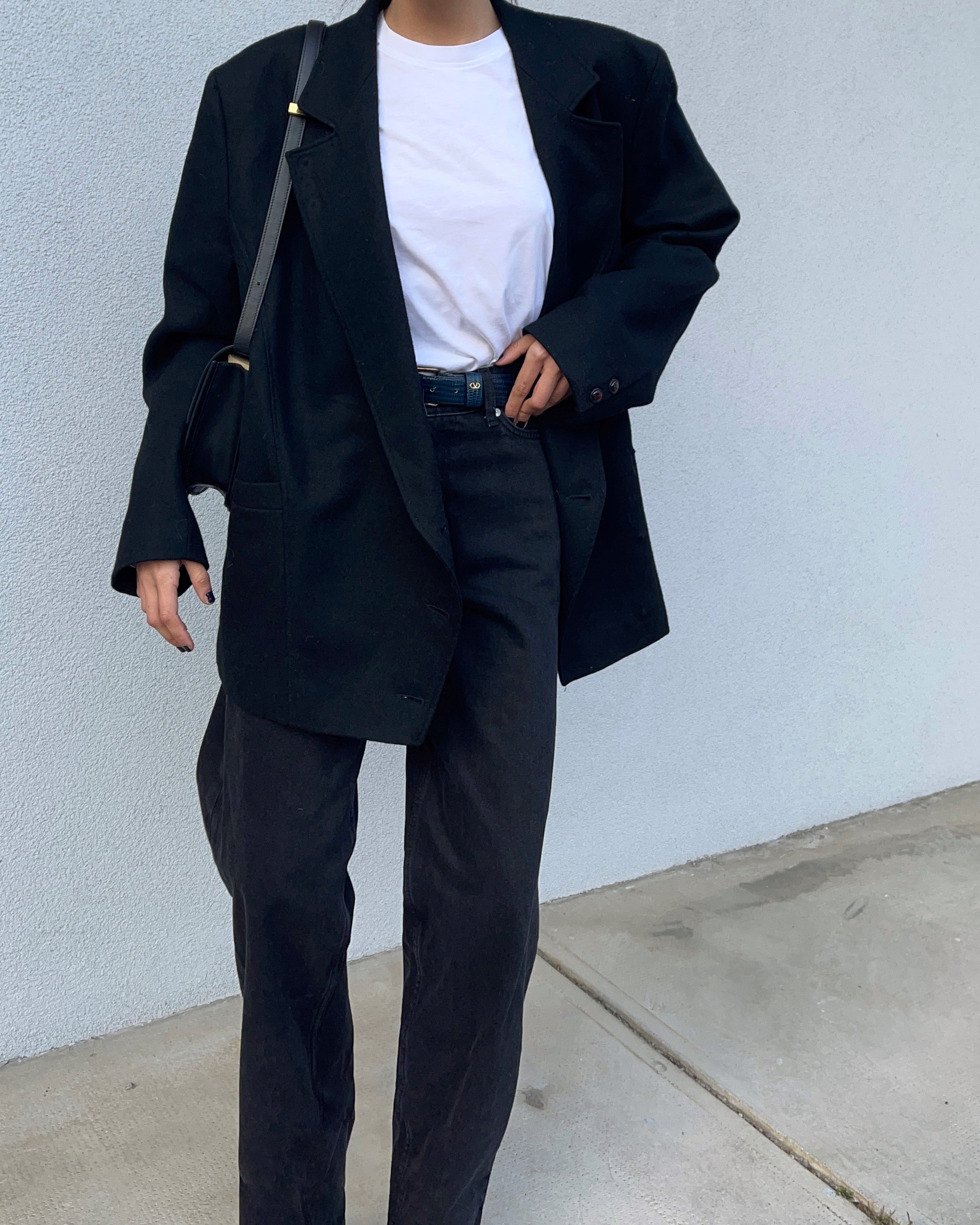 Black blazer