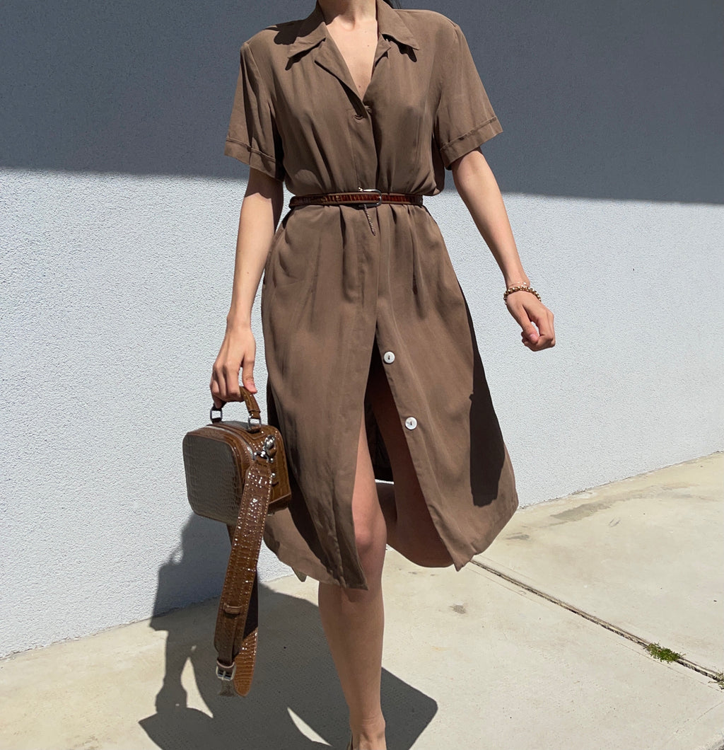 100% silk dress