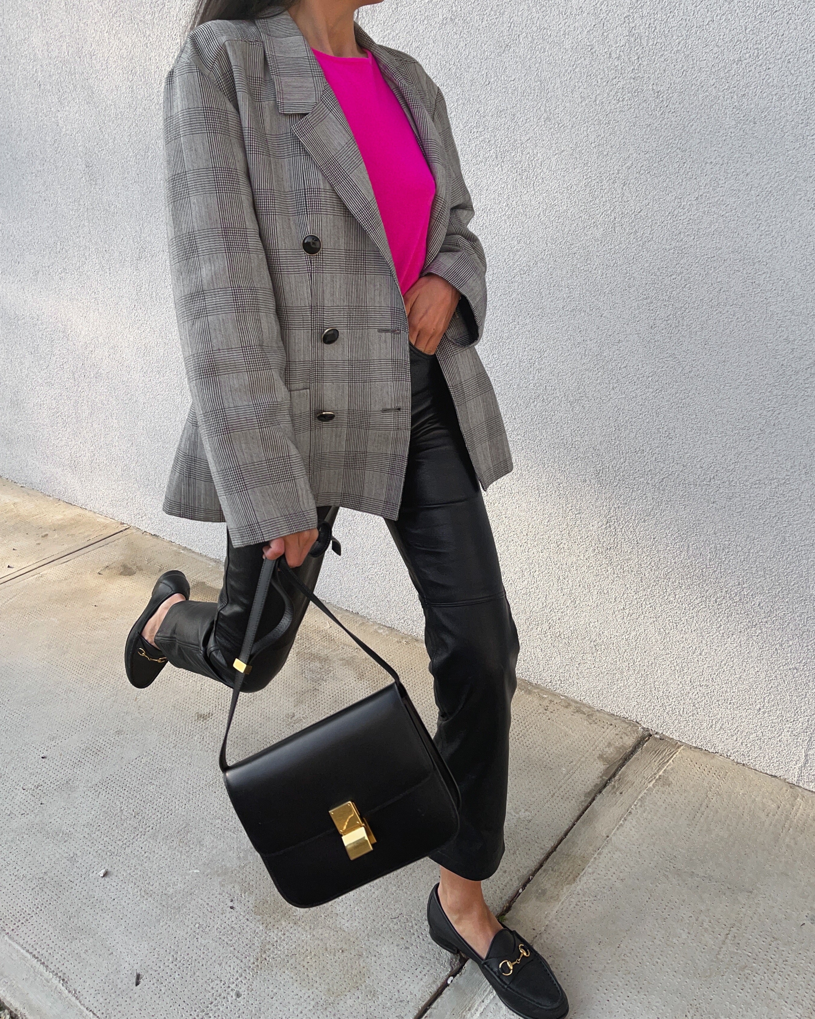 100% wool galles print blazer