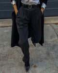 Grey Wool Trousers