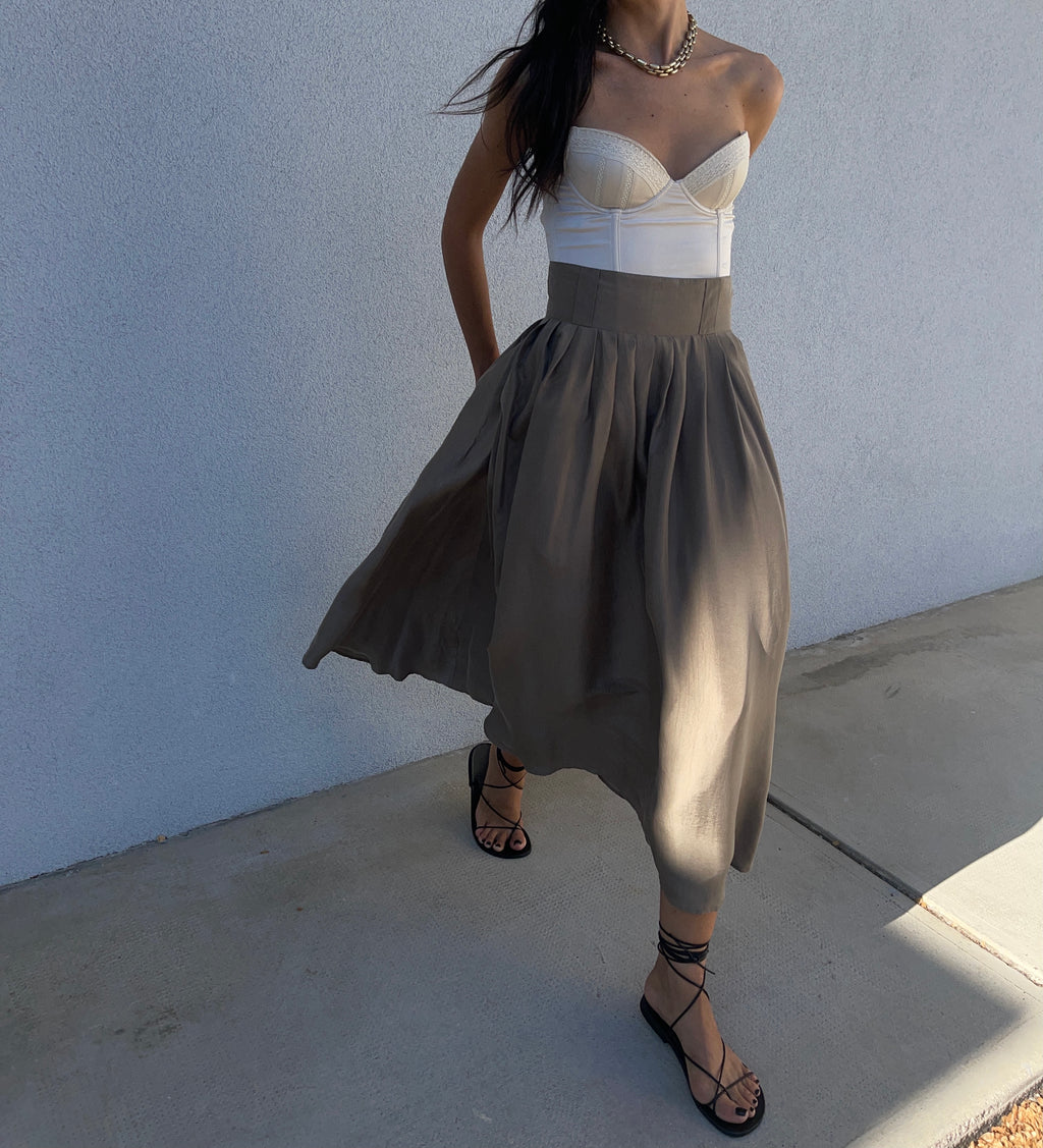 100 Silk skirt