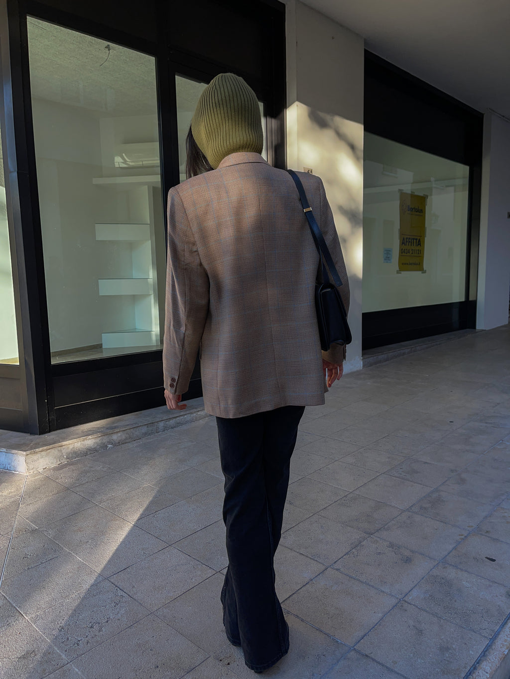 Check blazer