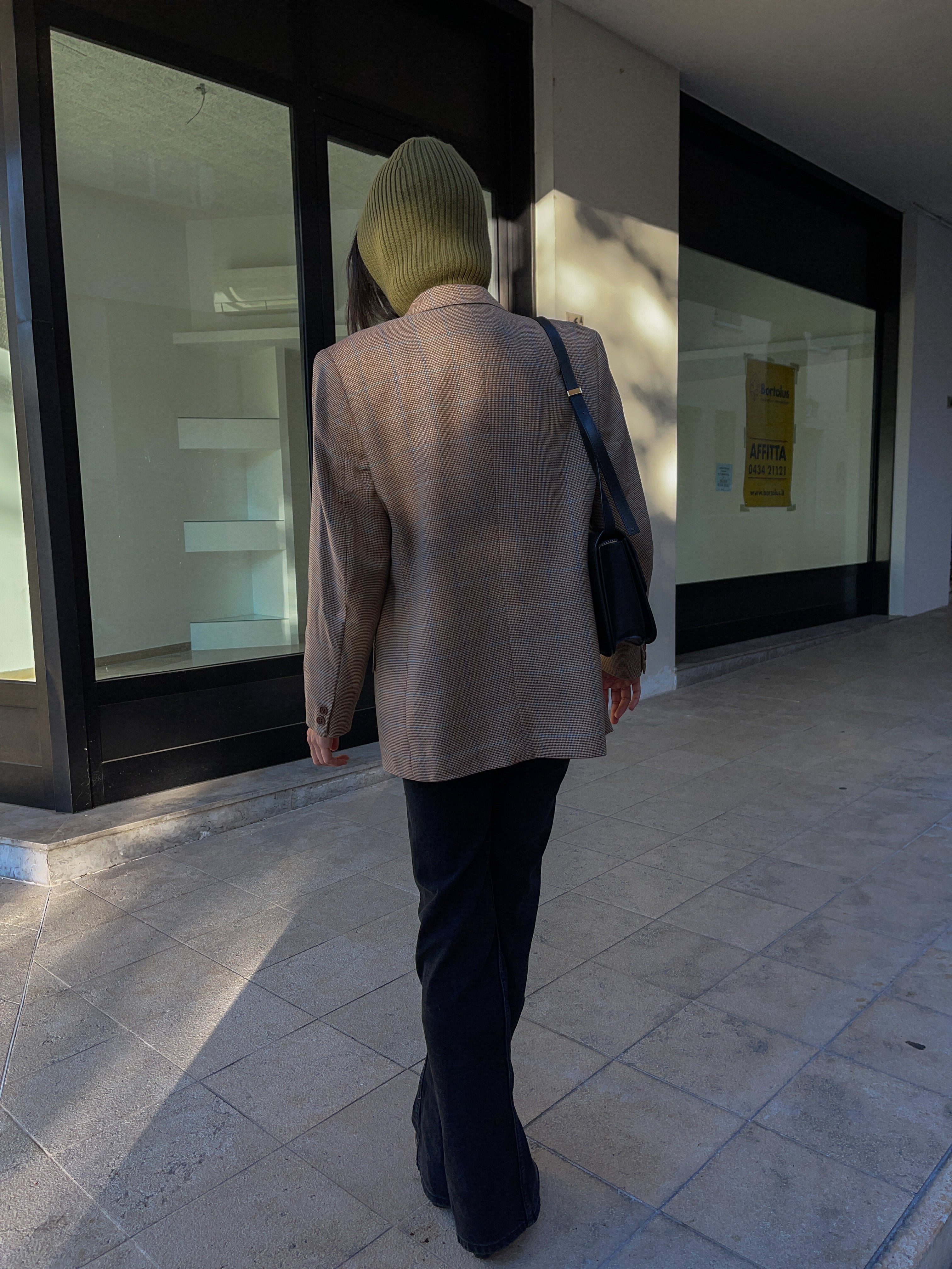 Check blazer