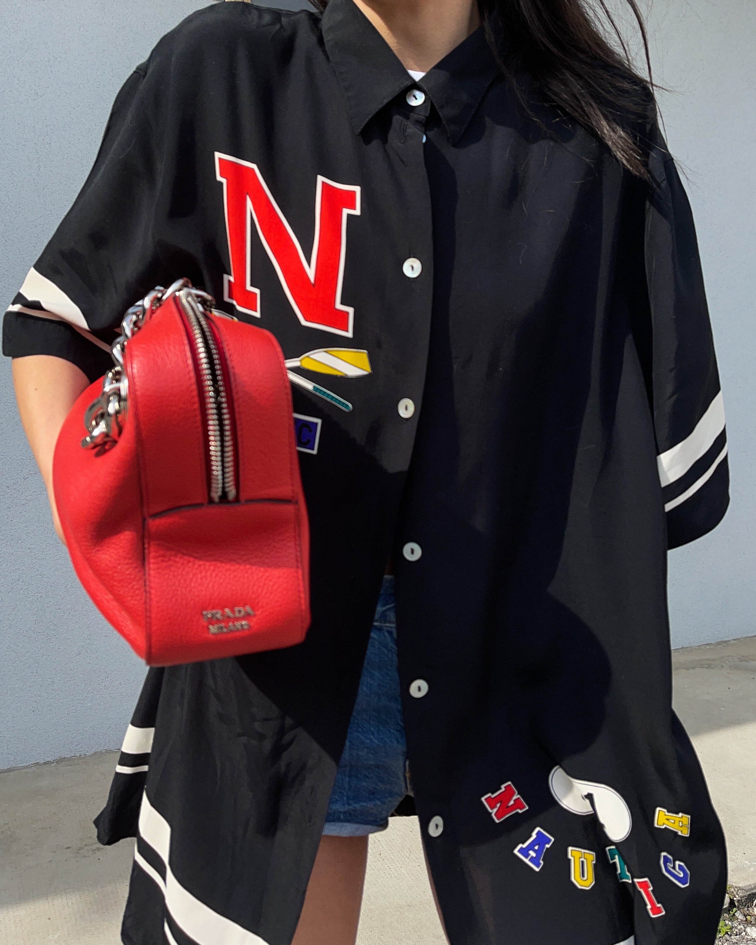 Nautica black shirt *
