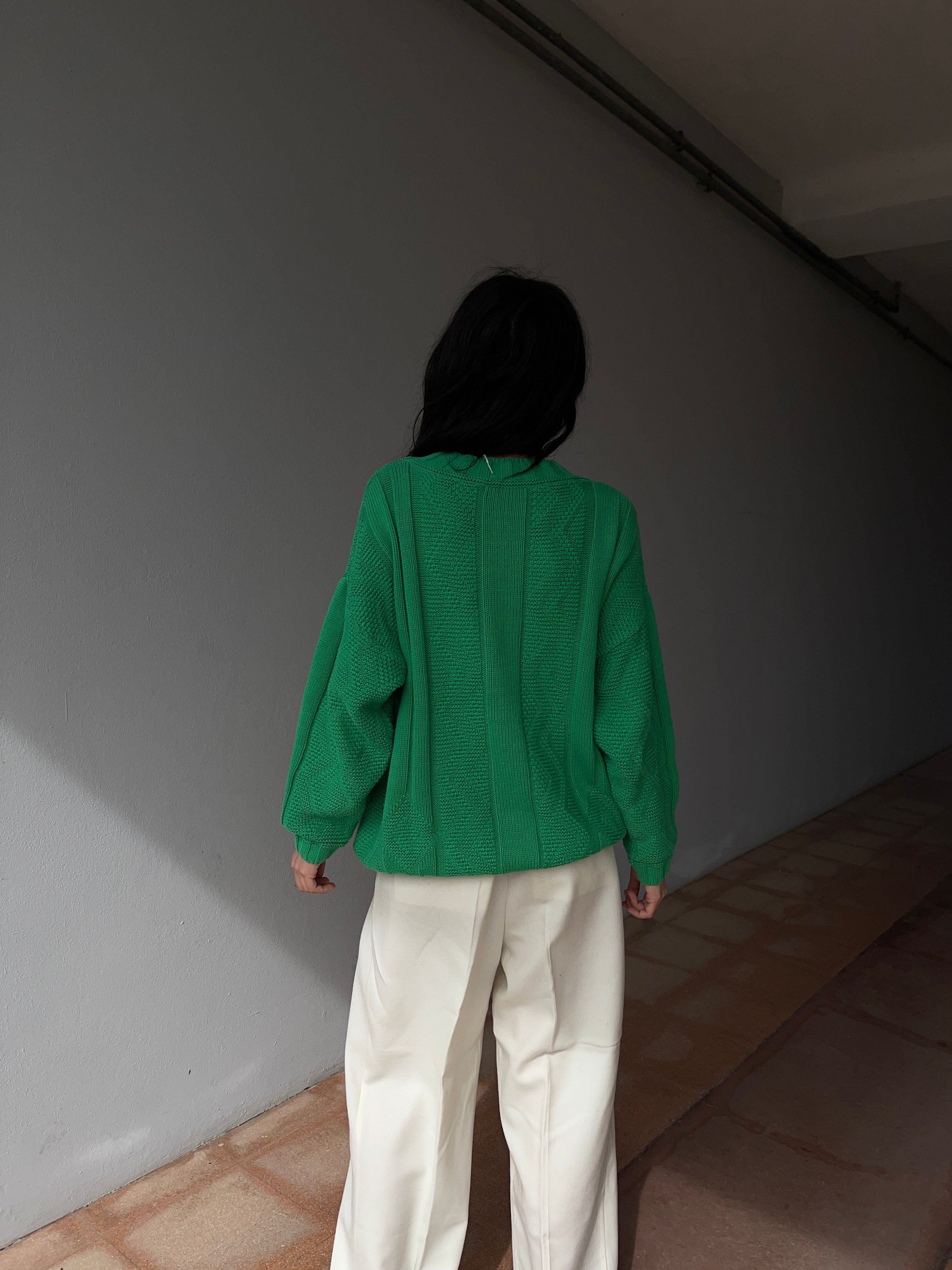 Green jumper