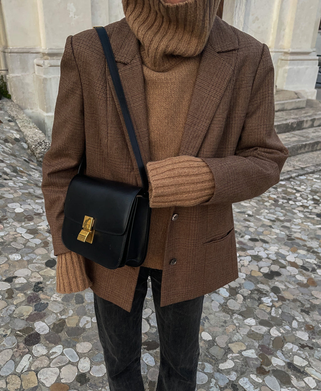 Brown blazer
