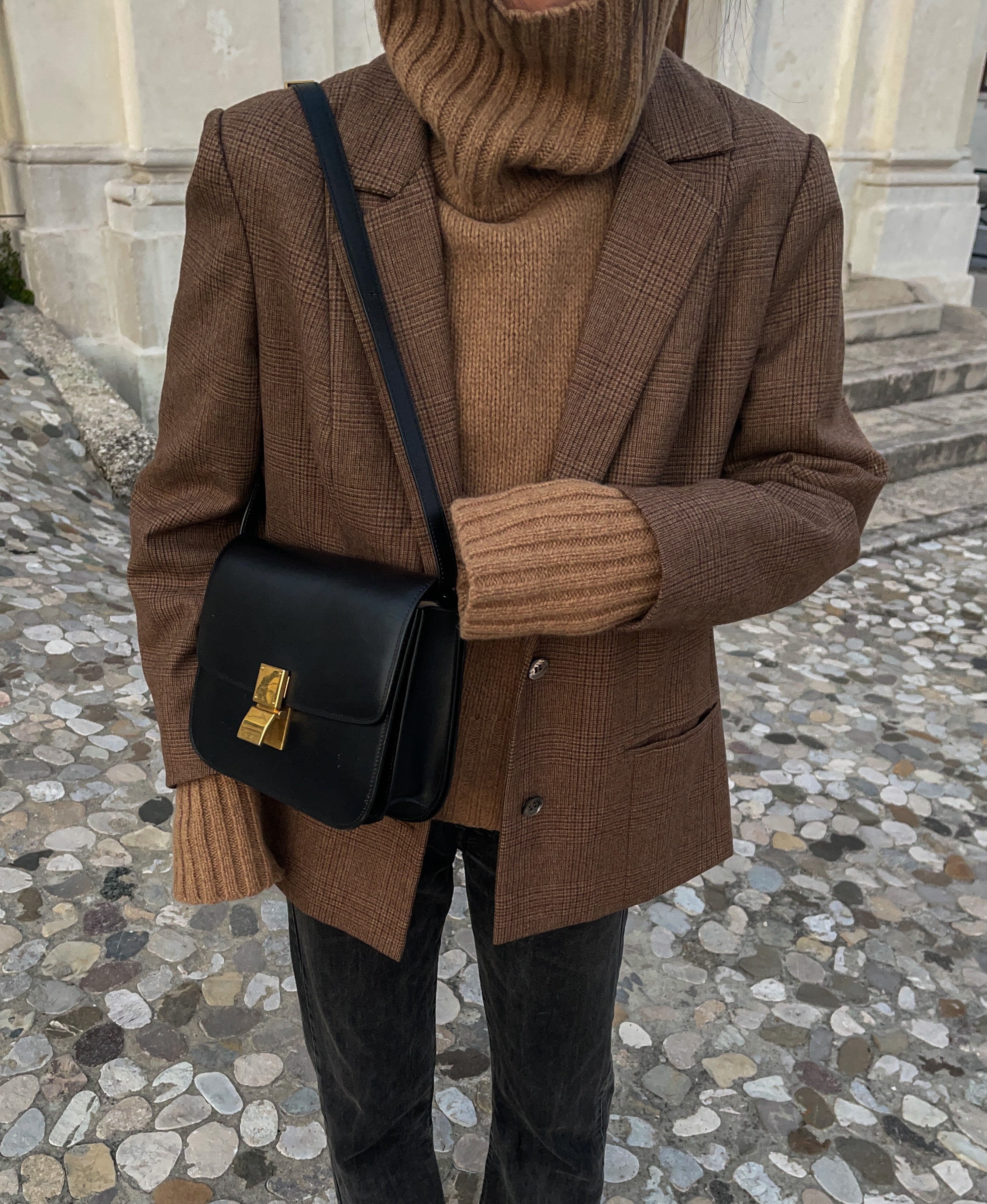 Brown blazer