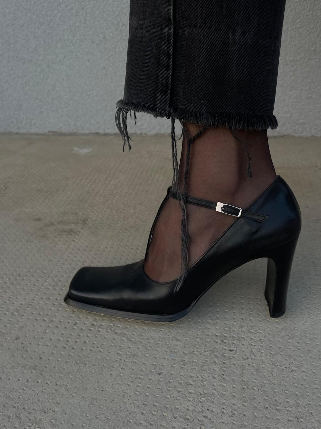 Leather vintage Mary Jane
