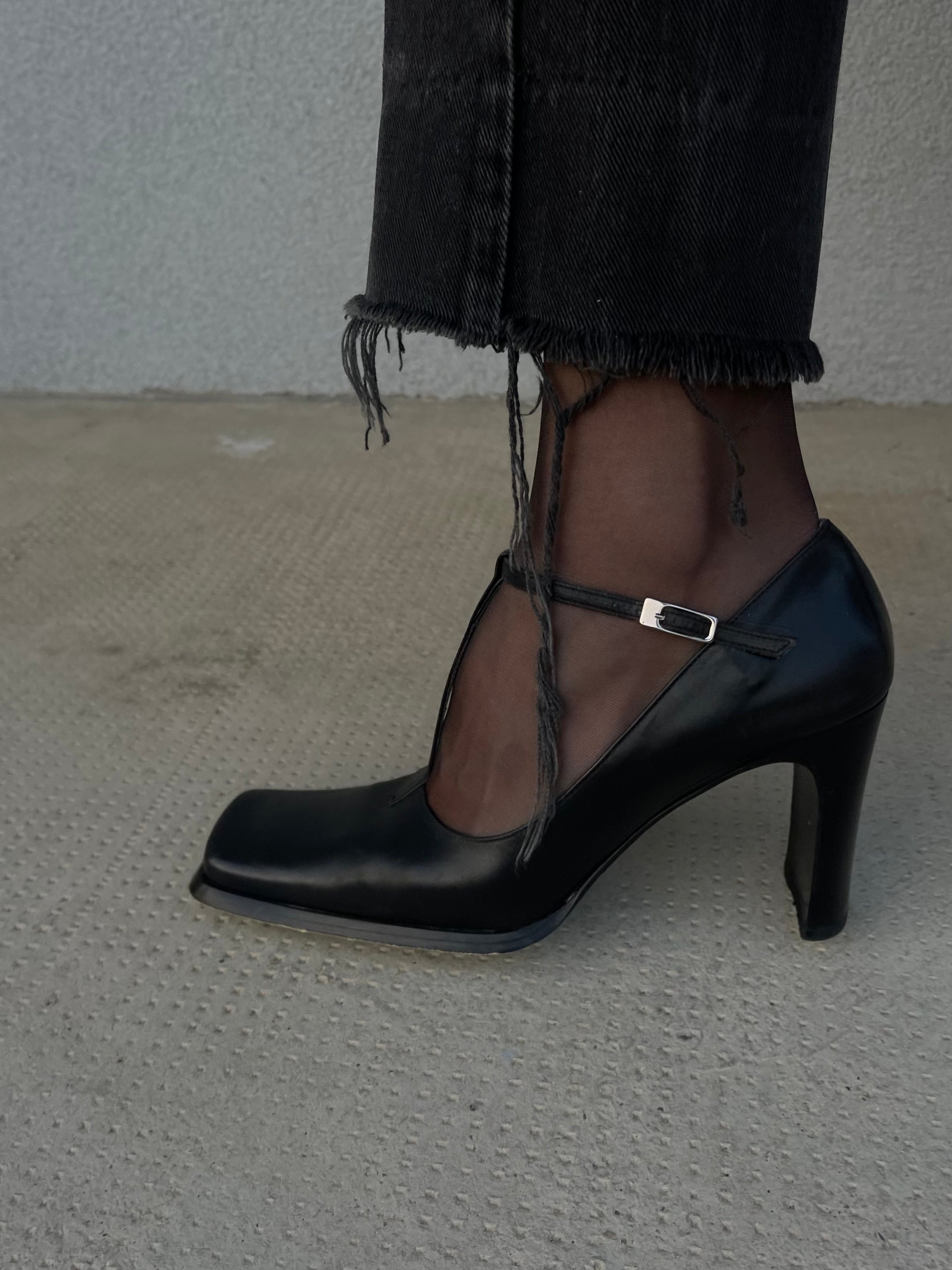 Leather vintage Mary Jane