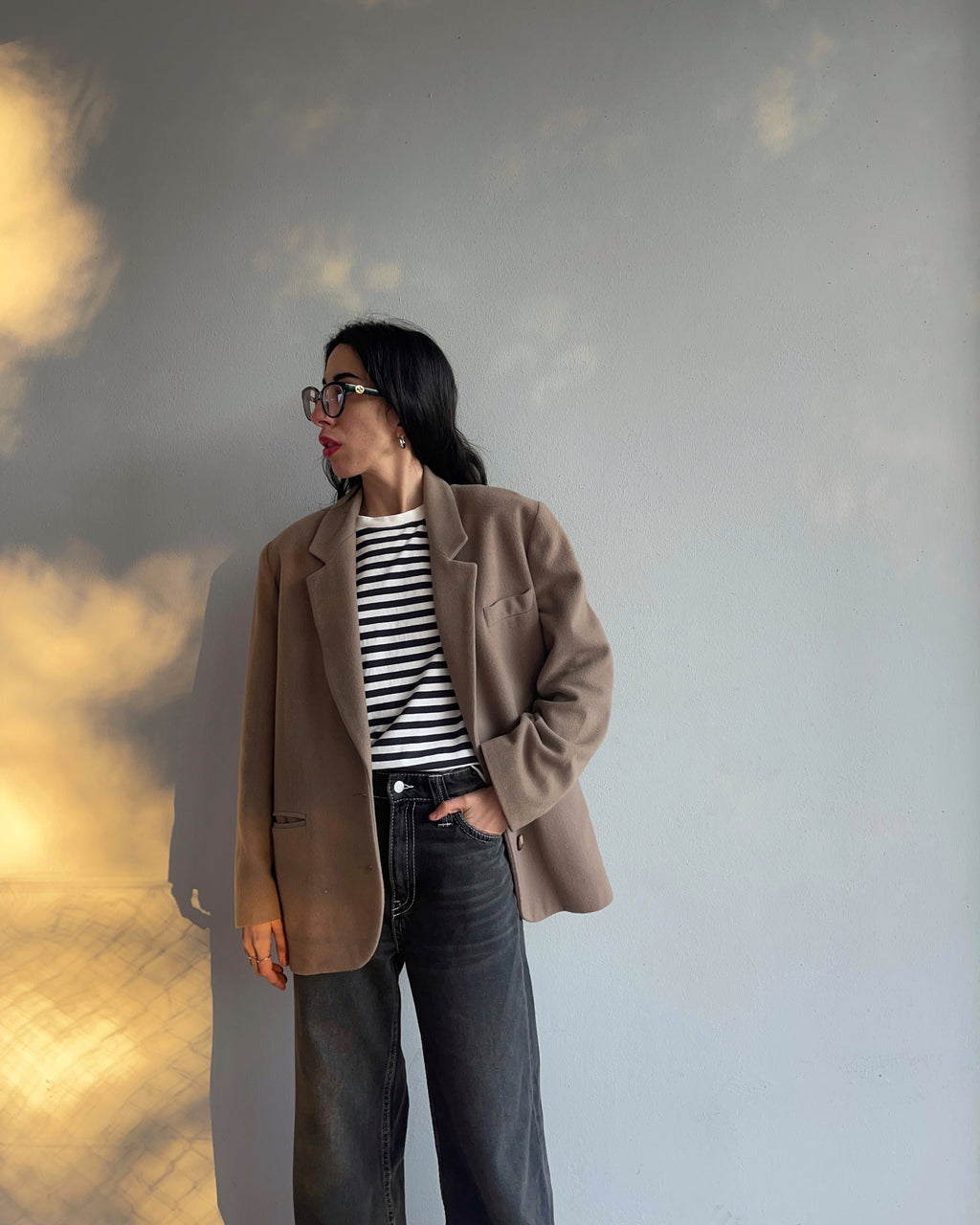 Light camel blazer