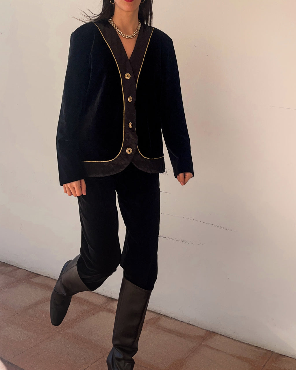 Velvet jacket