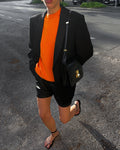 Orange jumper