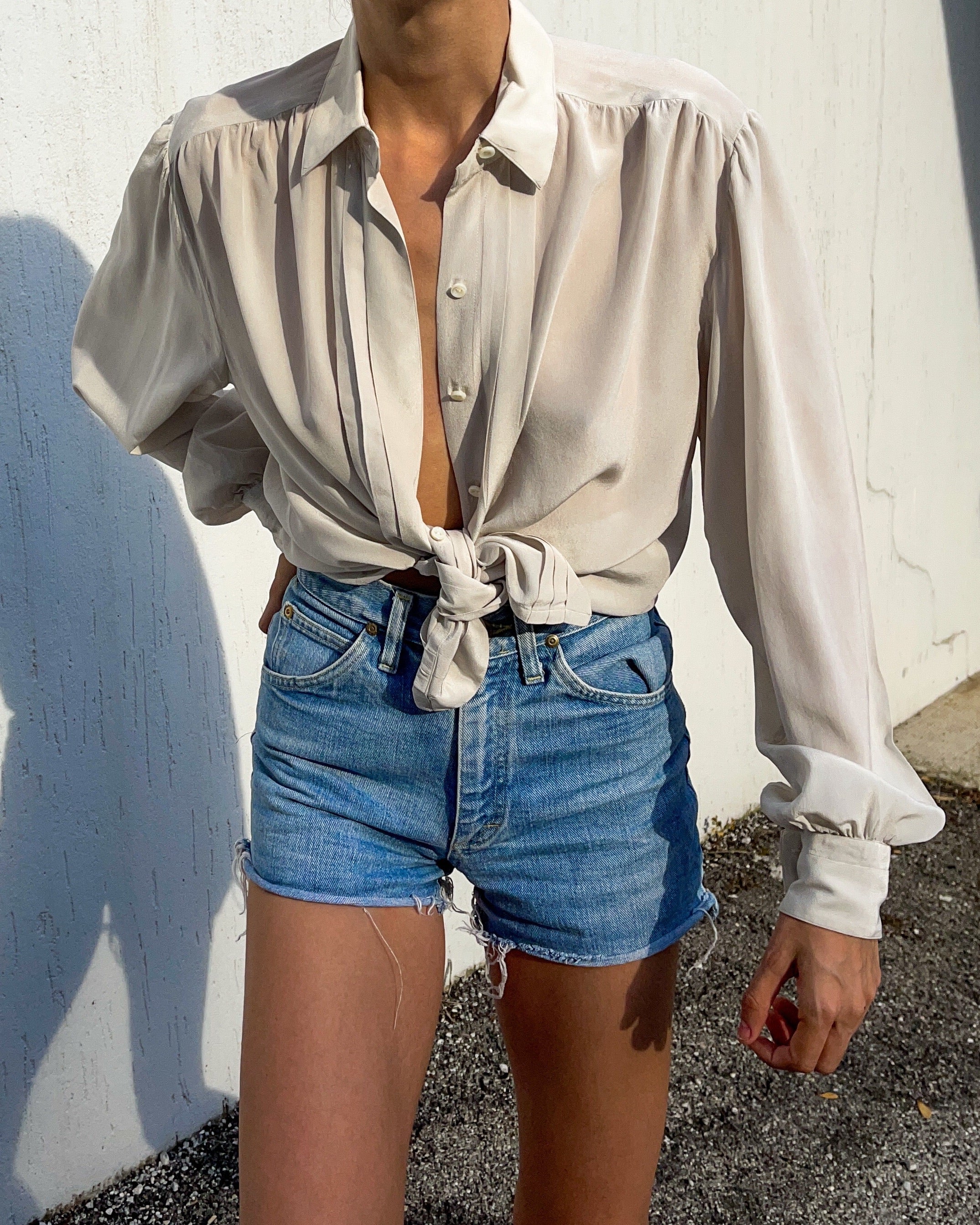 Camicia 100% seta