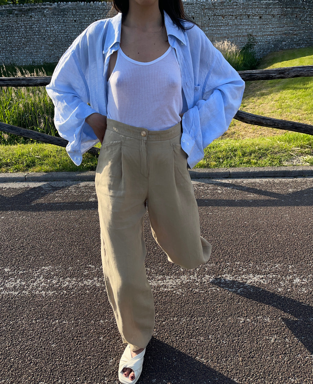 Pantalone 100 Lino