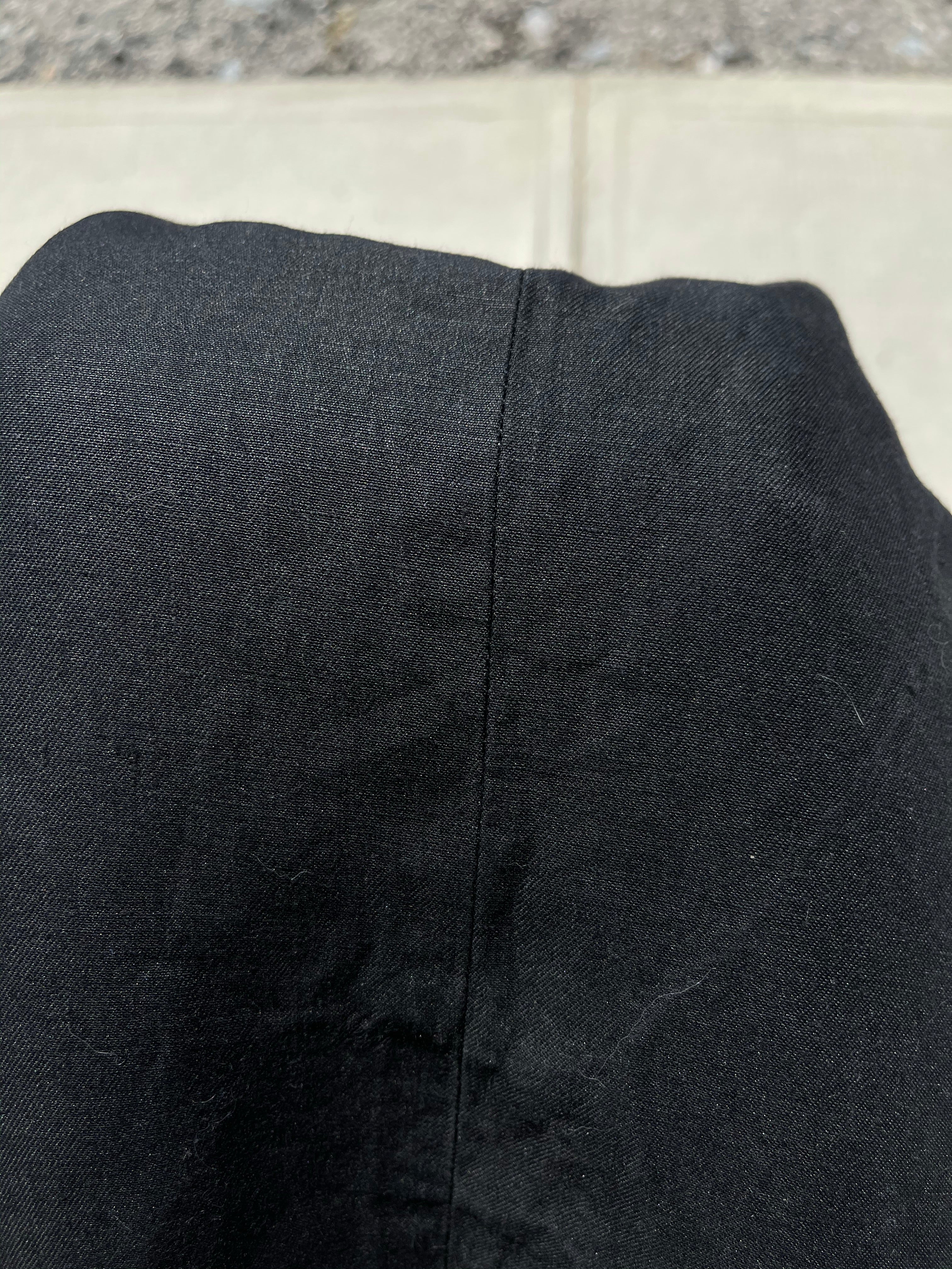 100 linen black dress