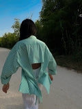 Green shirt