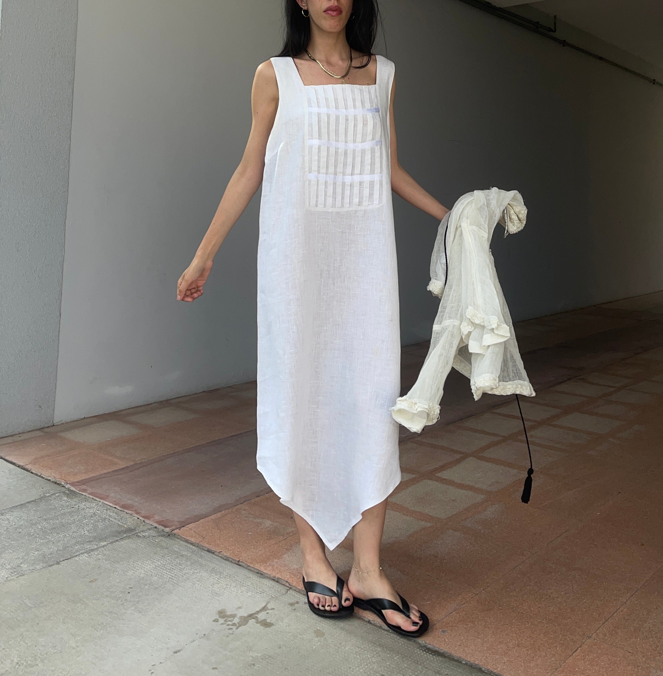 100 linen dress