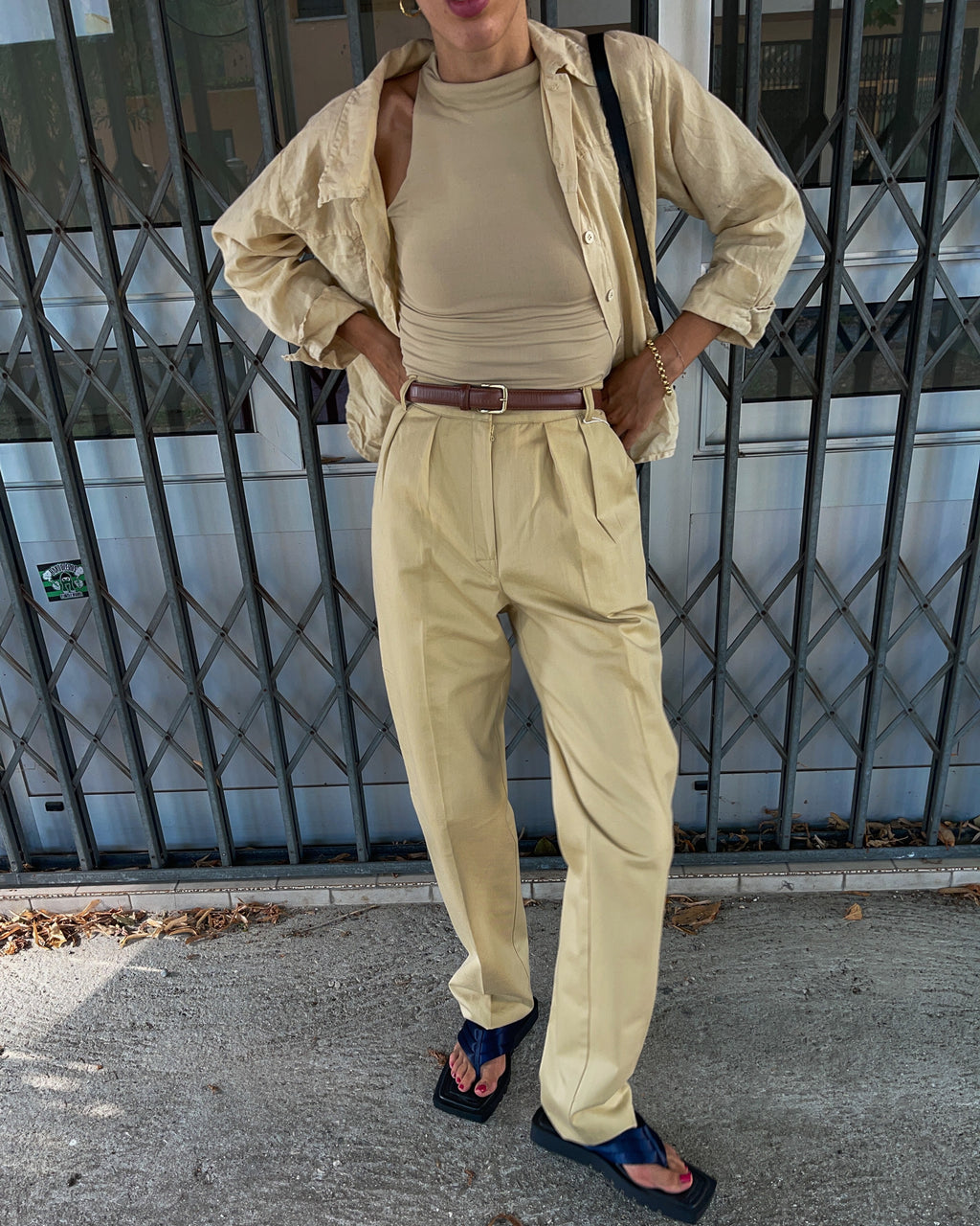 Penny black trousers