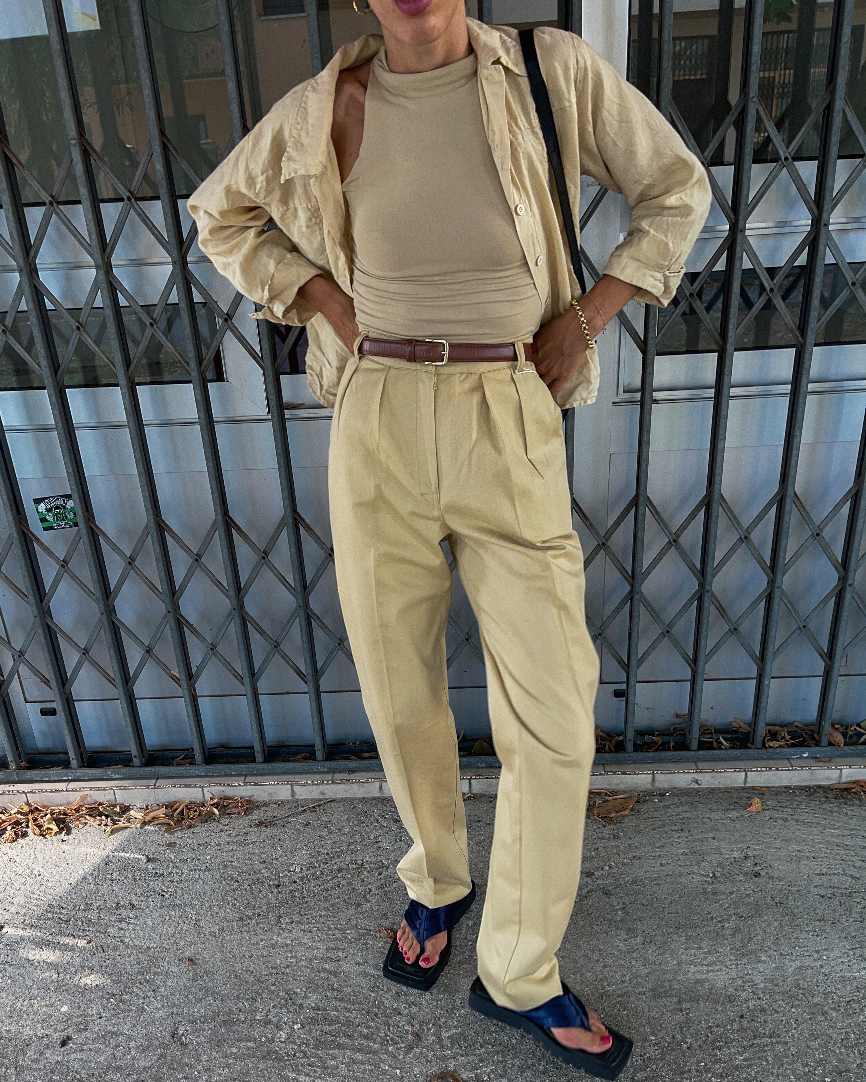 Penny black trousers