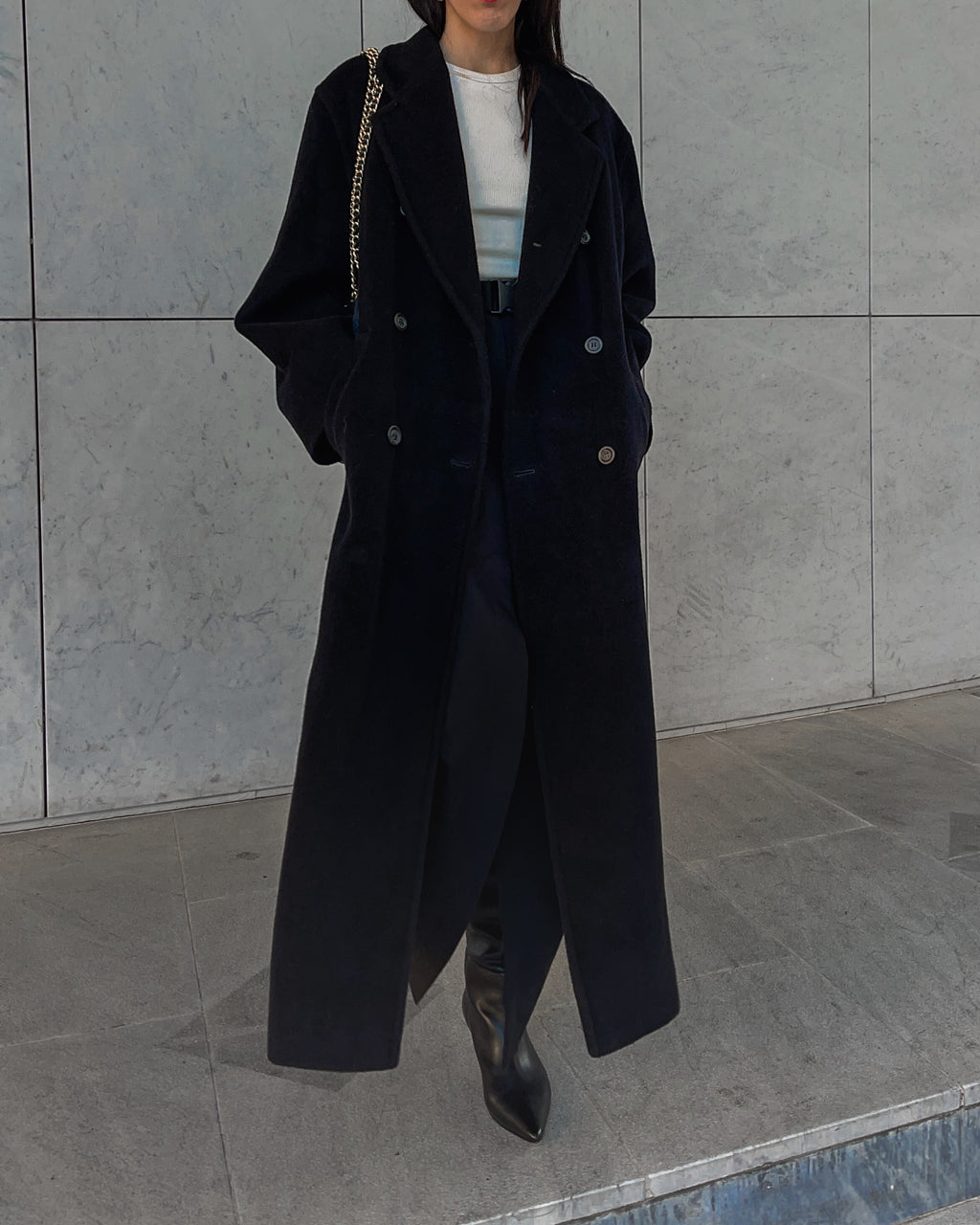 Black Marella icon coat