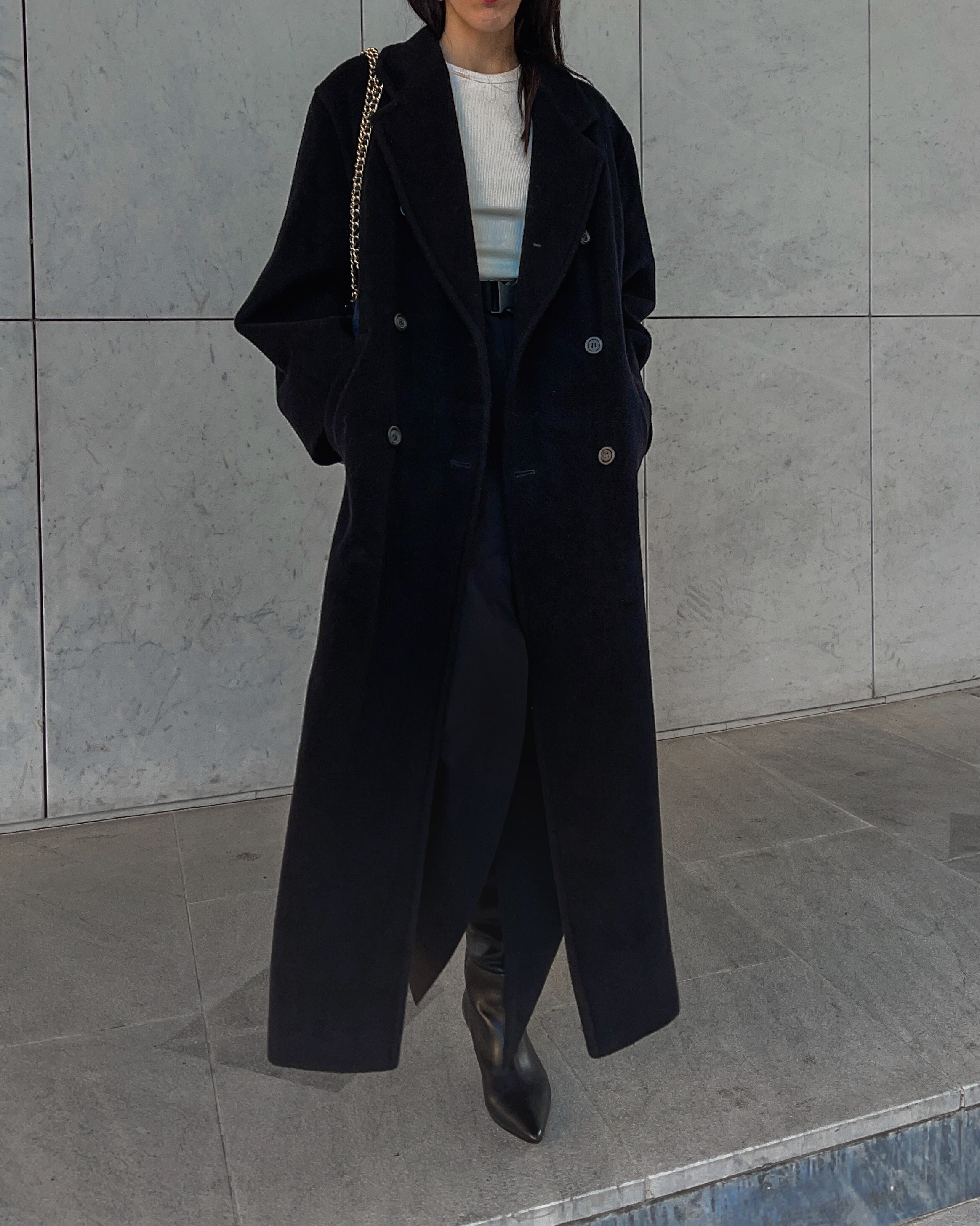 Black Marella icon coat