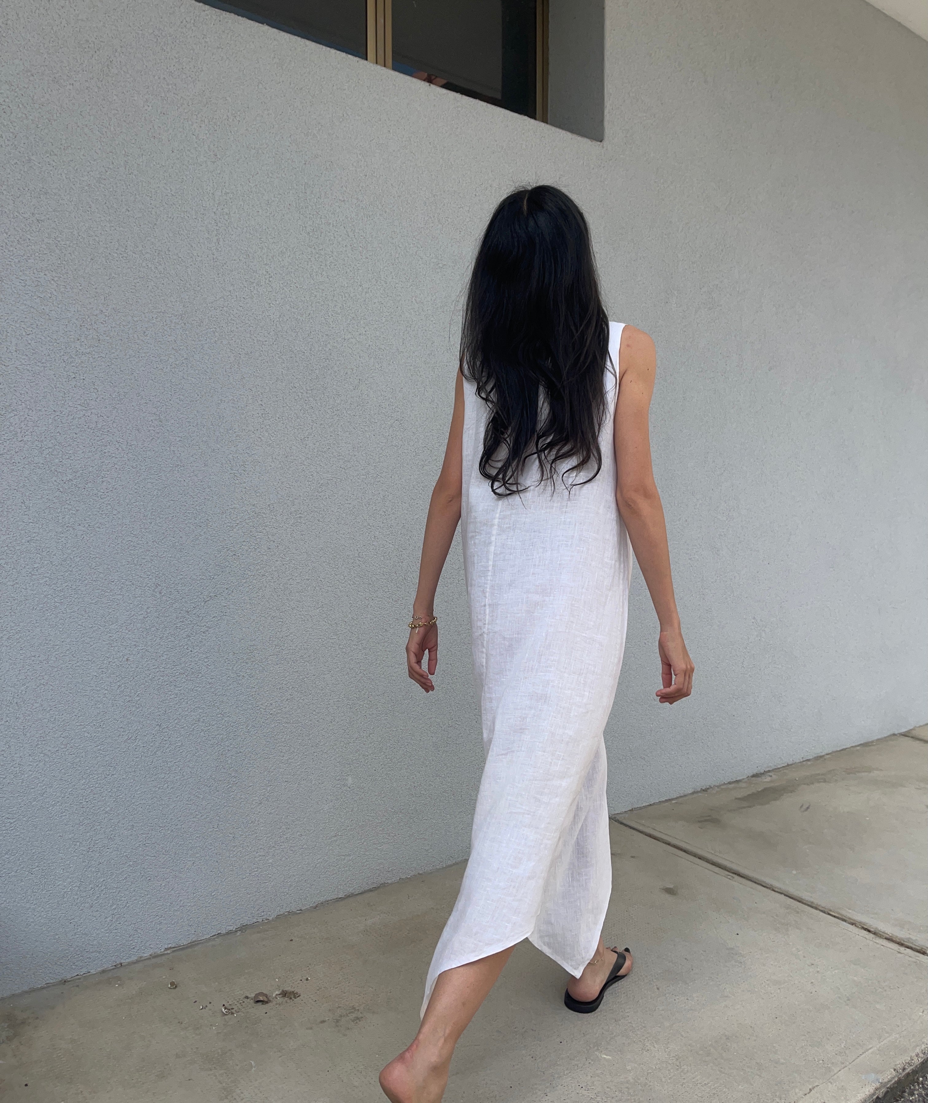 100 linen dress