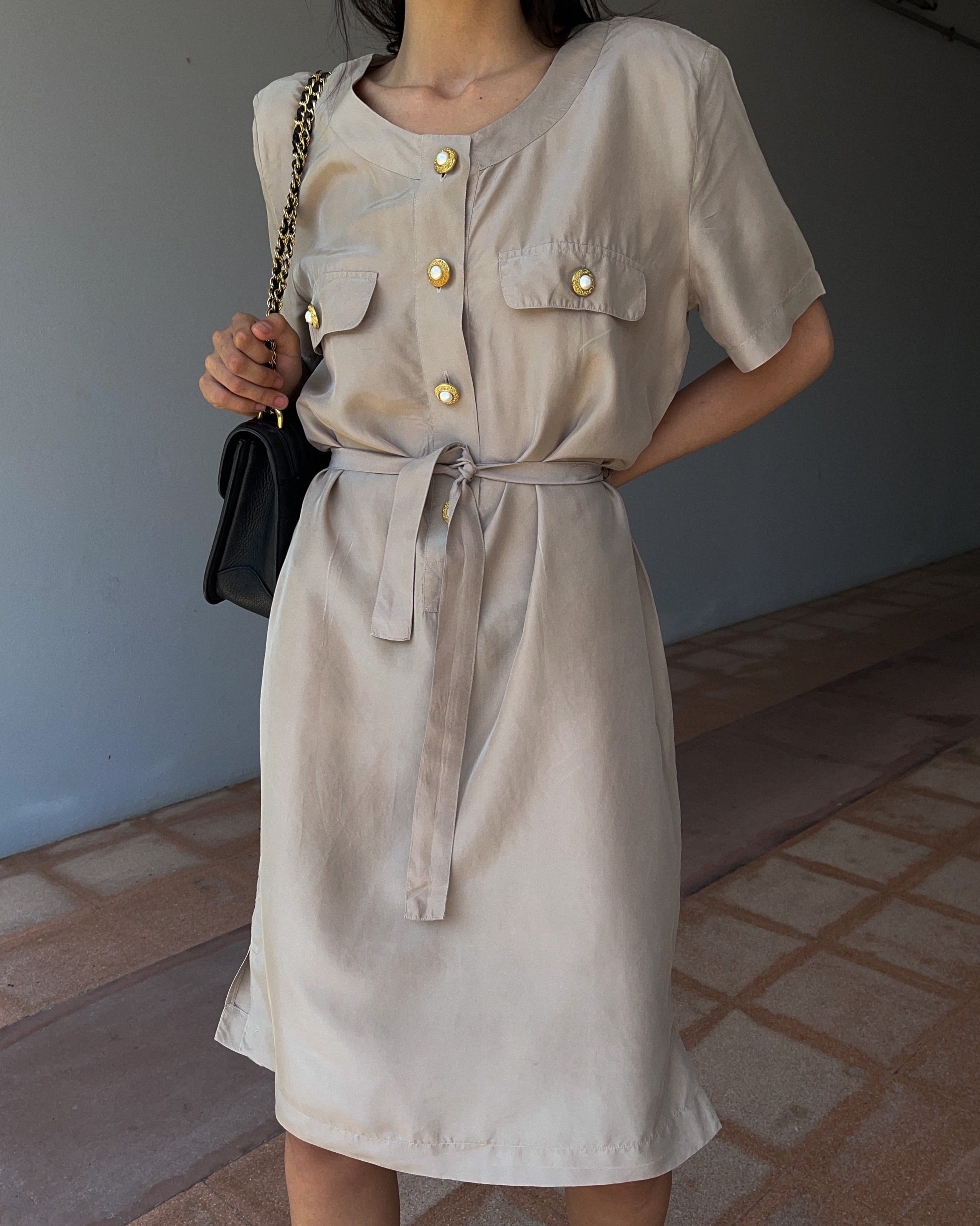 100 silk dress
