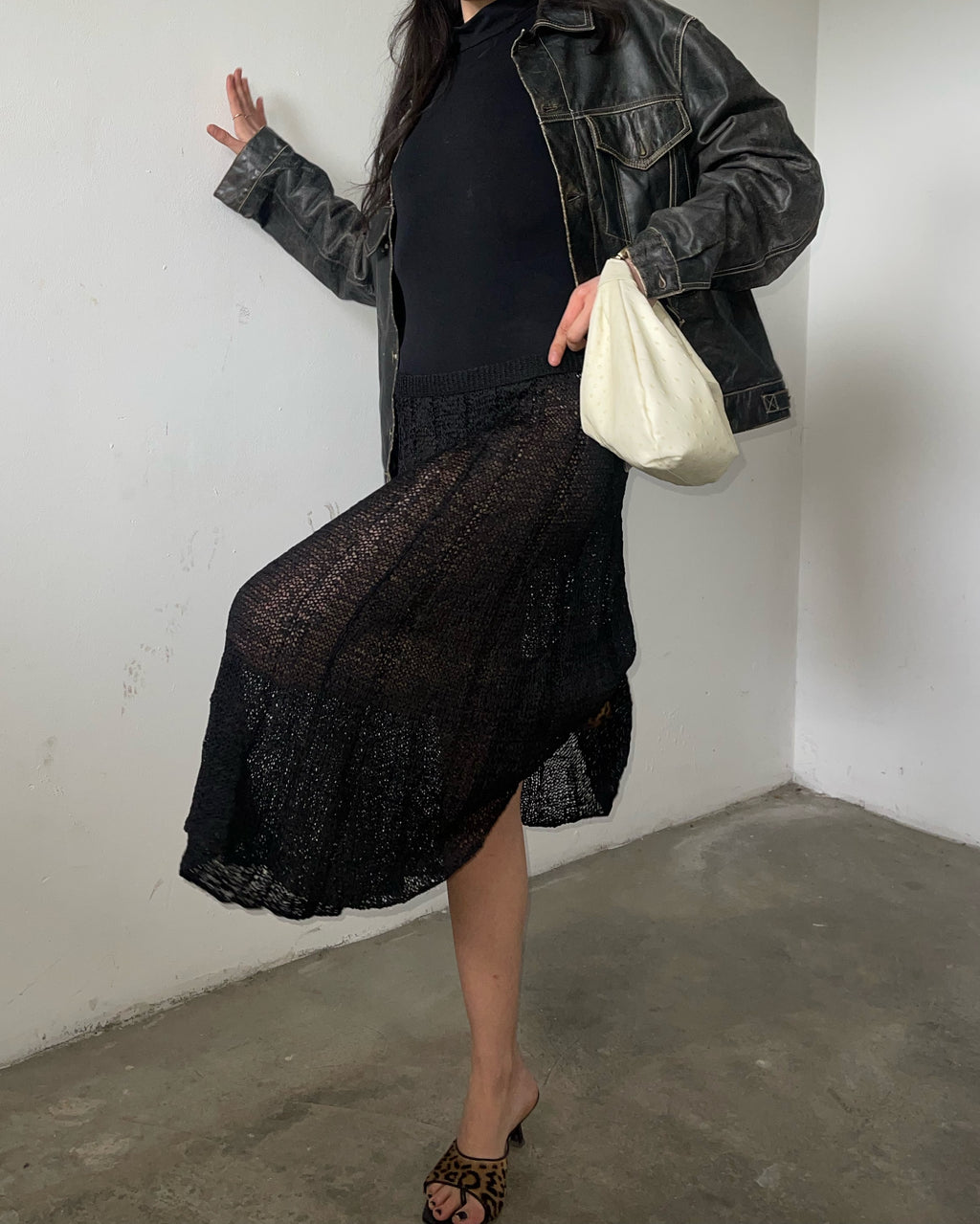 Sheer skirt