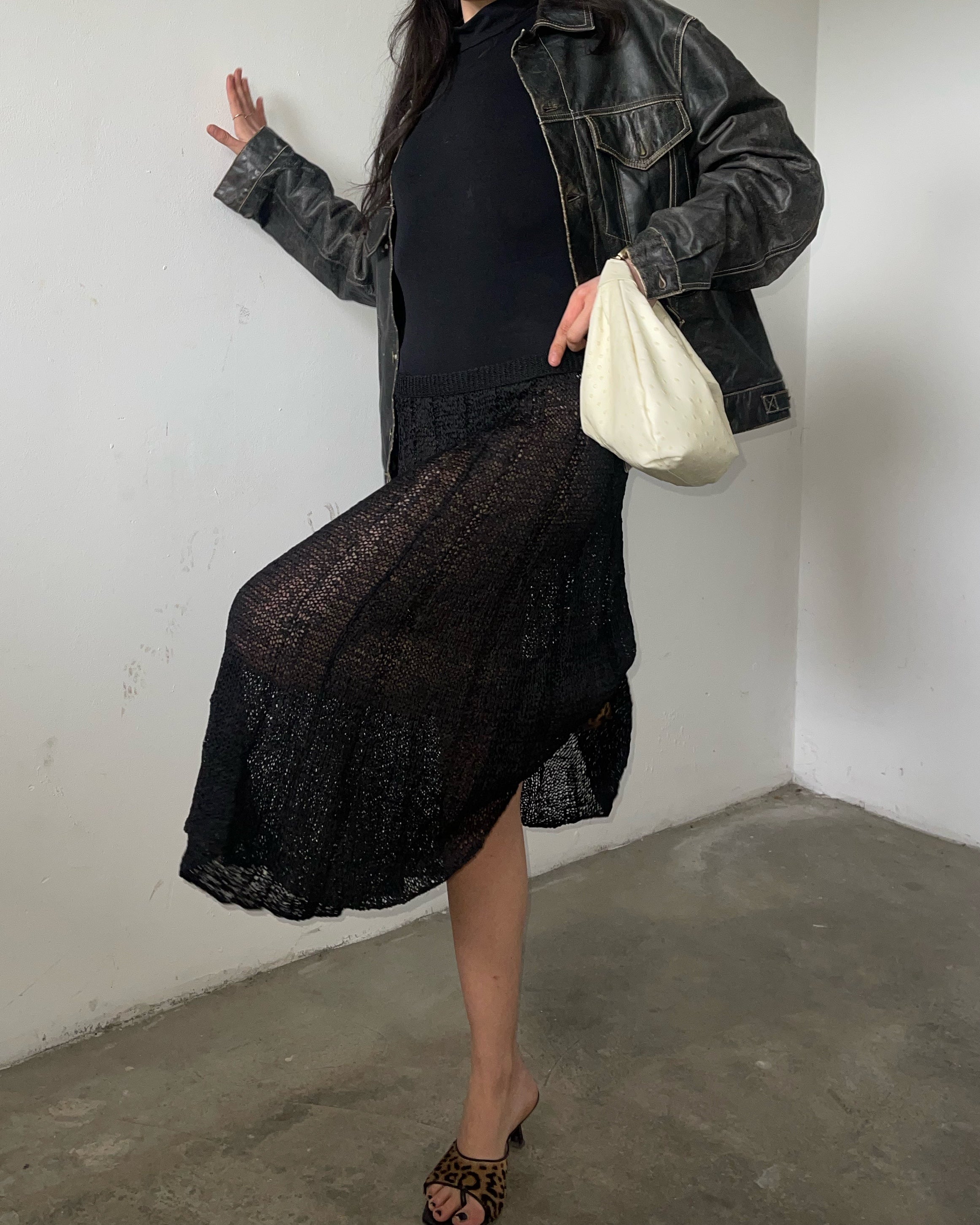 Sheer skirt