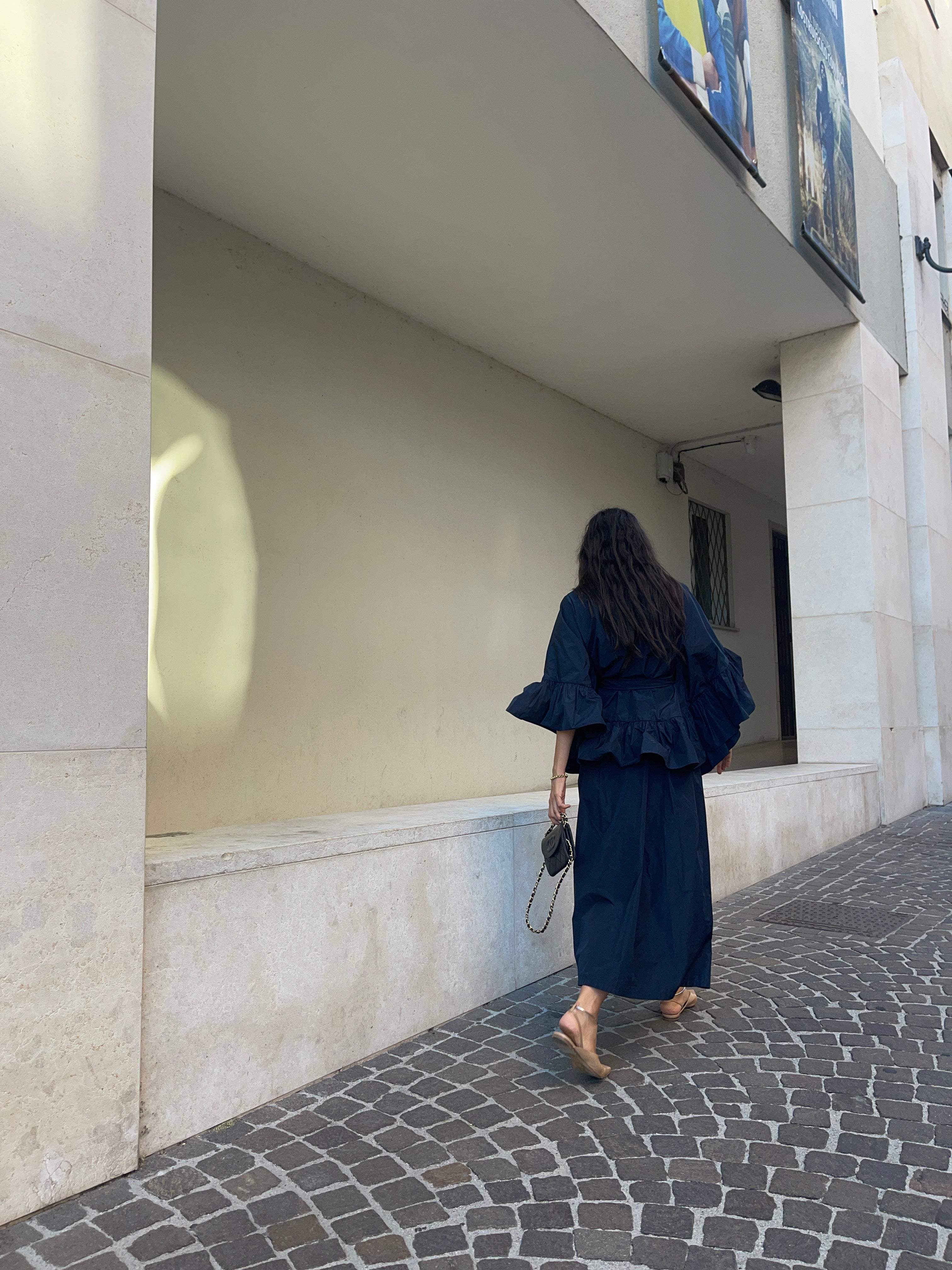 Max Mara studio blue dreamy dress