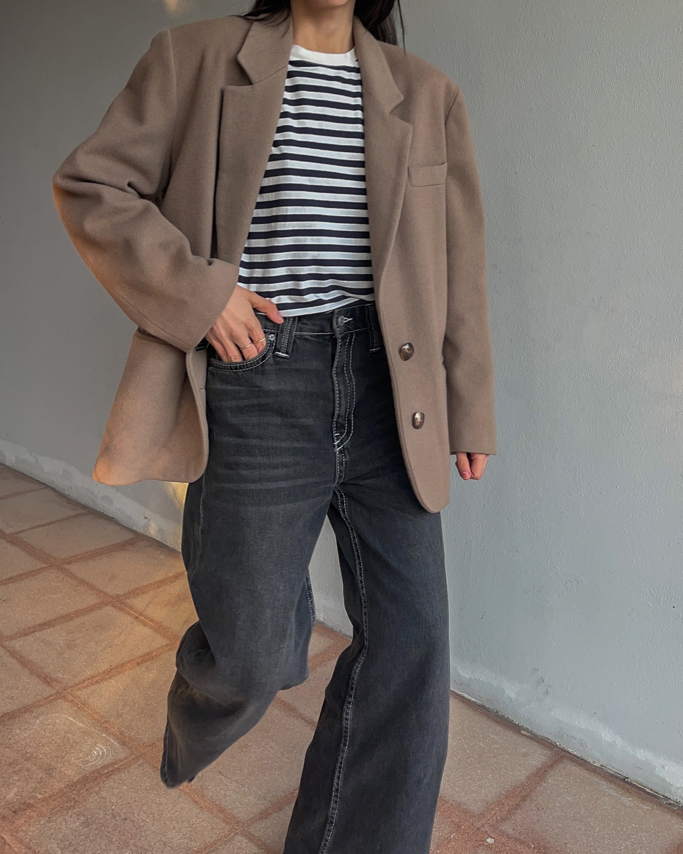 Light camel blazer