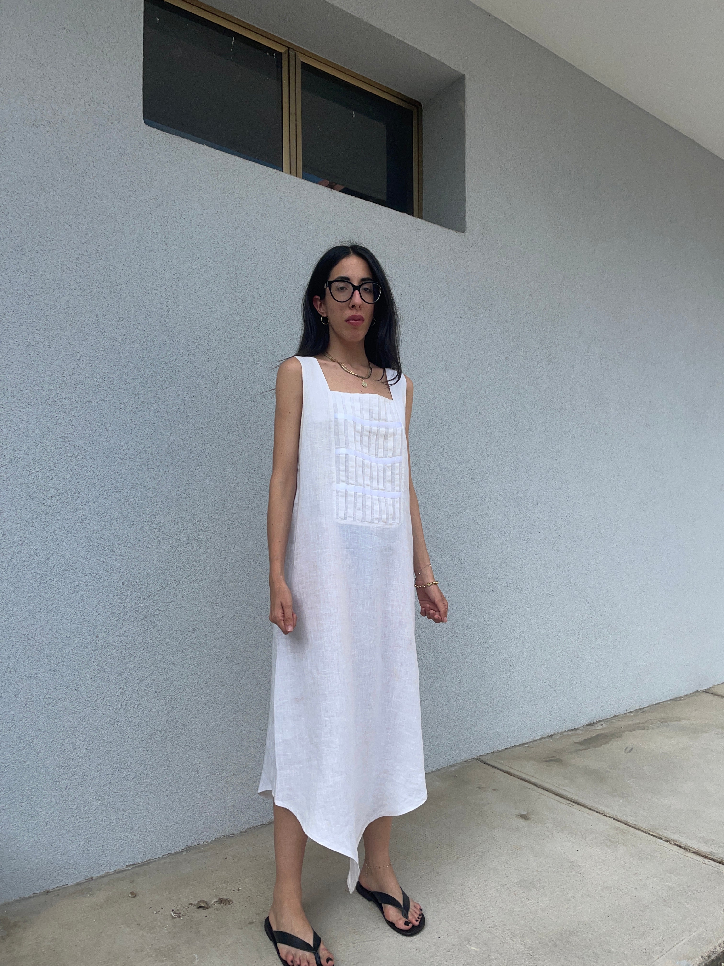 100 linen dress
