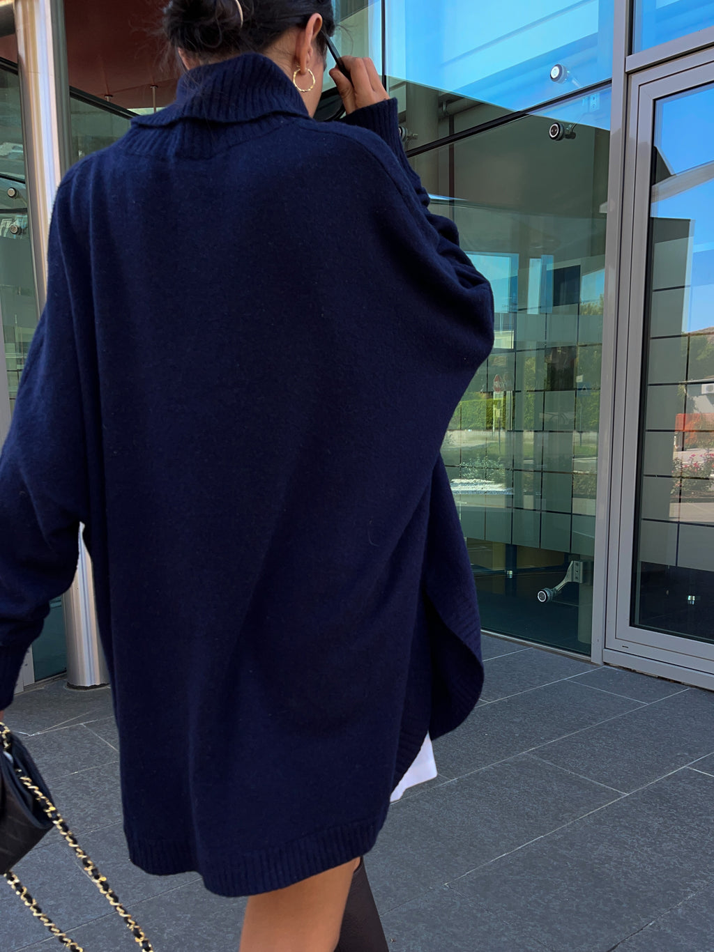 Blue maxi jumper