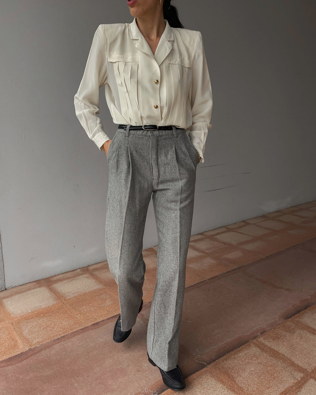 Young lawyer FLANEL trousers