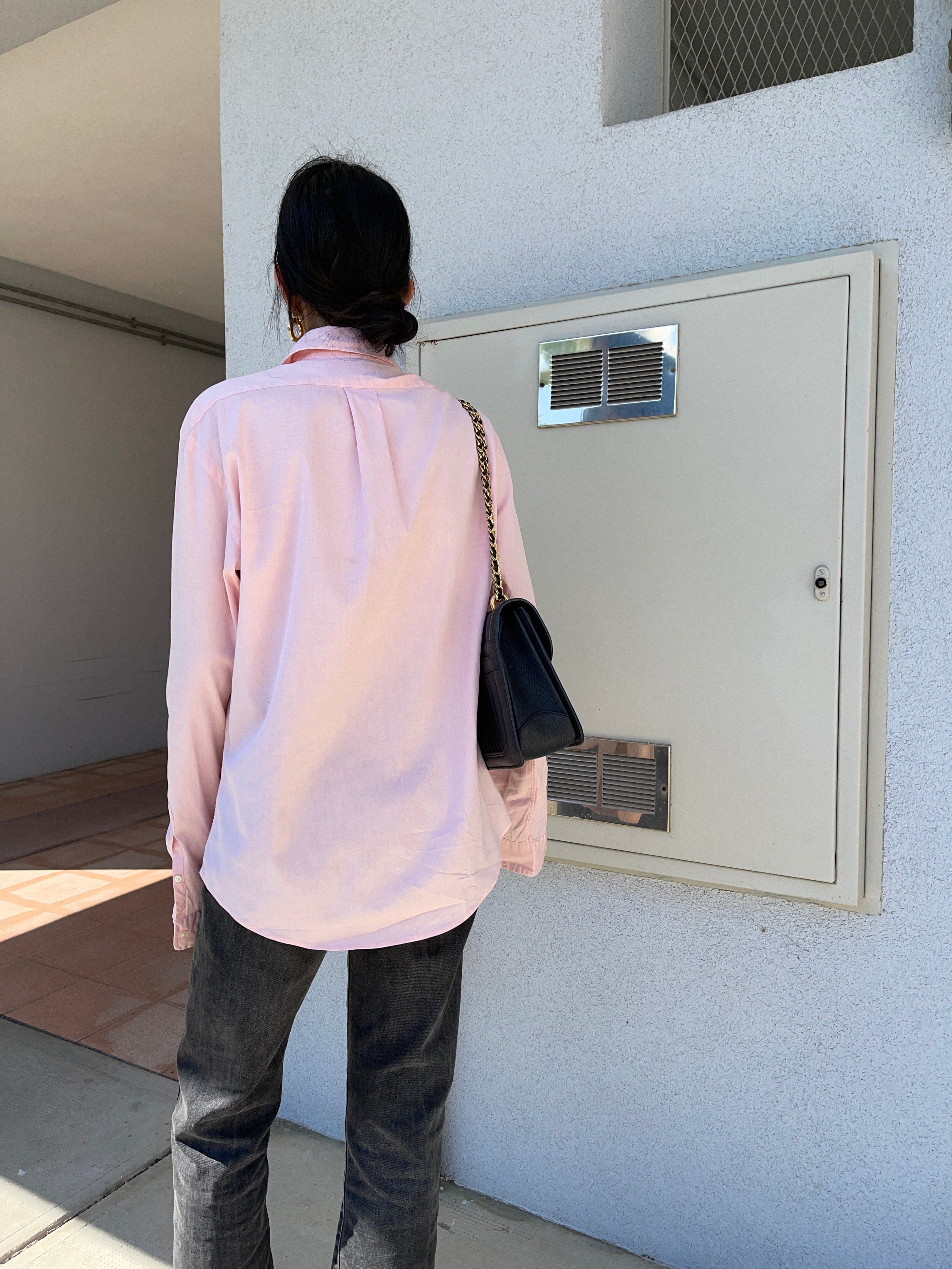 Ralph Lauren pink logo shirt