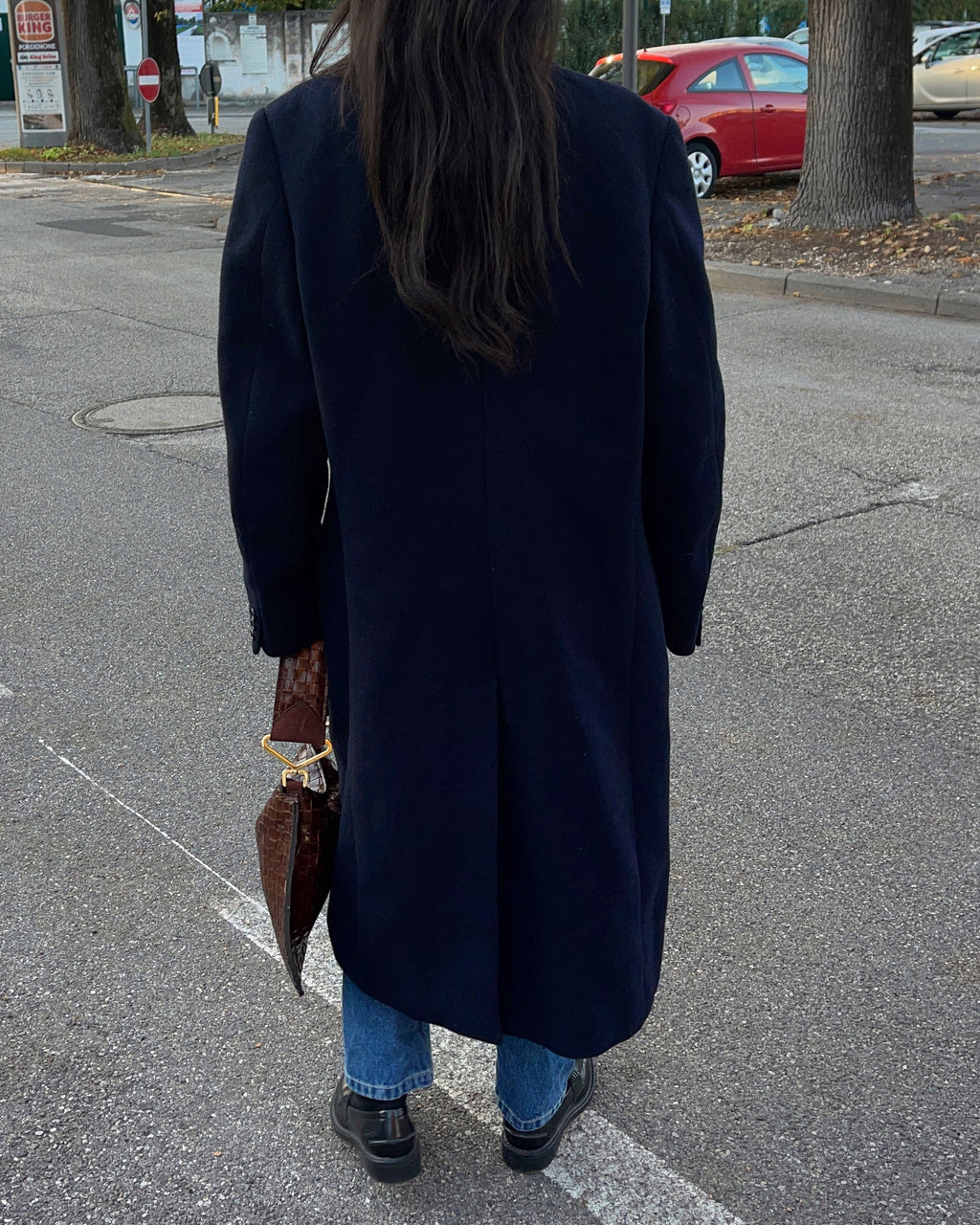 Men blue coat