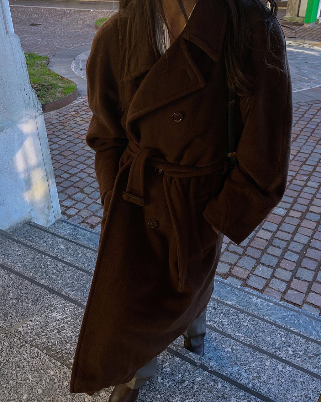 Max and co iconic chocolate coat