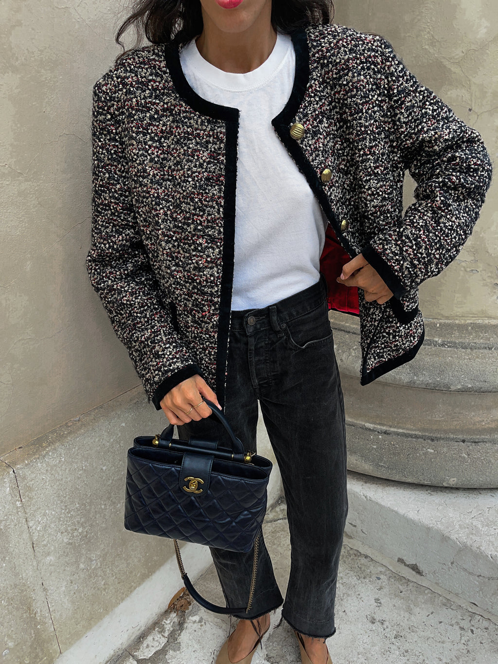 Boucle jacket