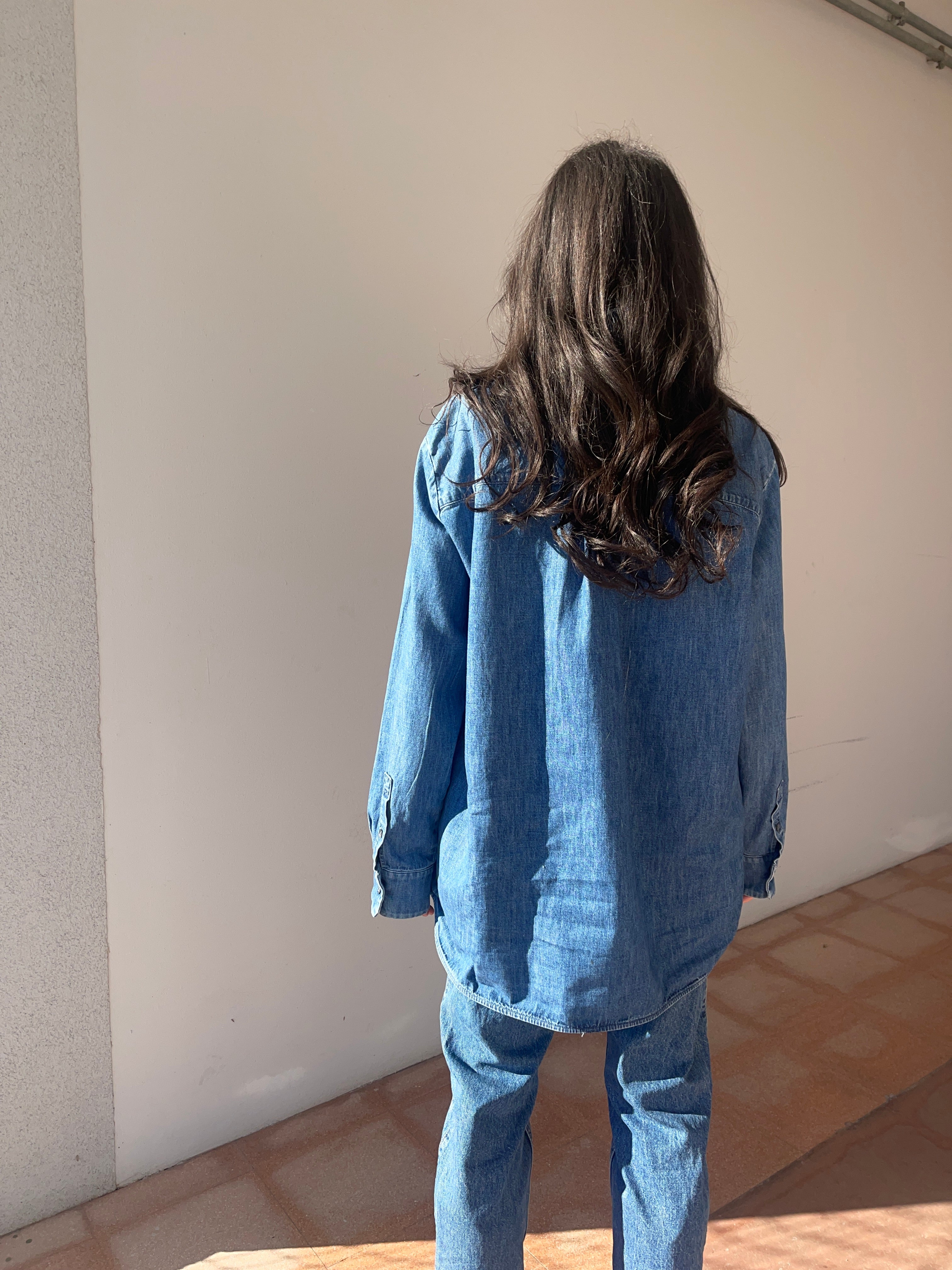 weekend maxmara denim shirt