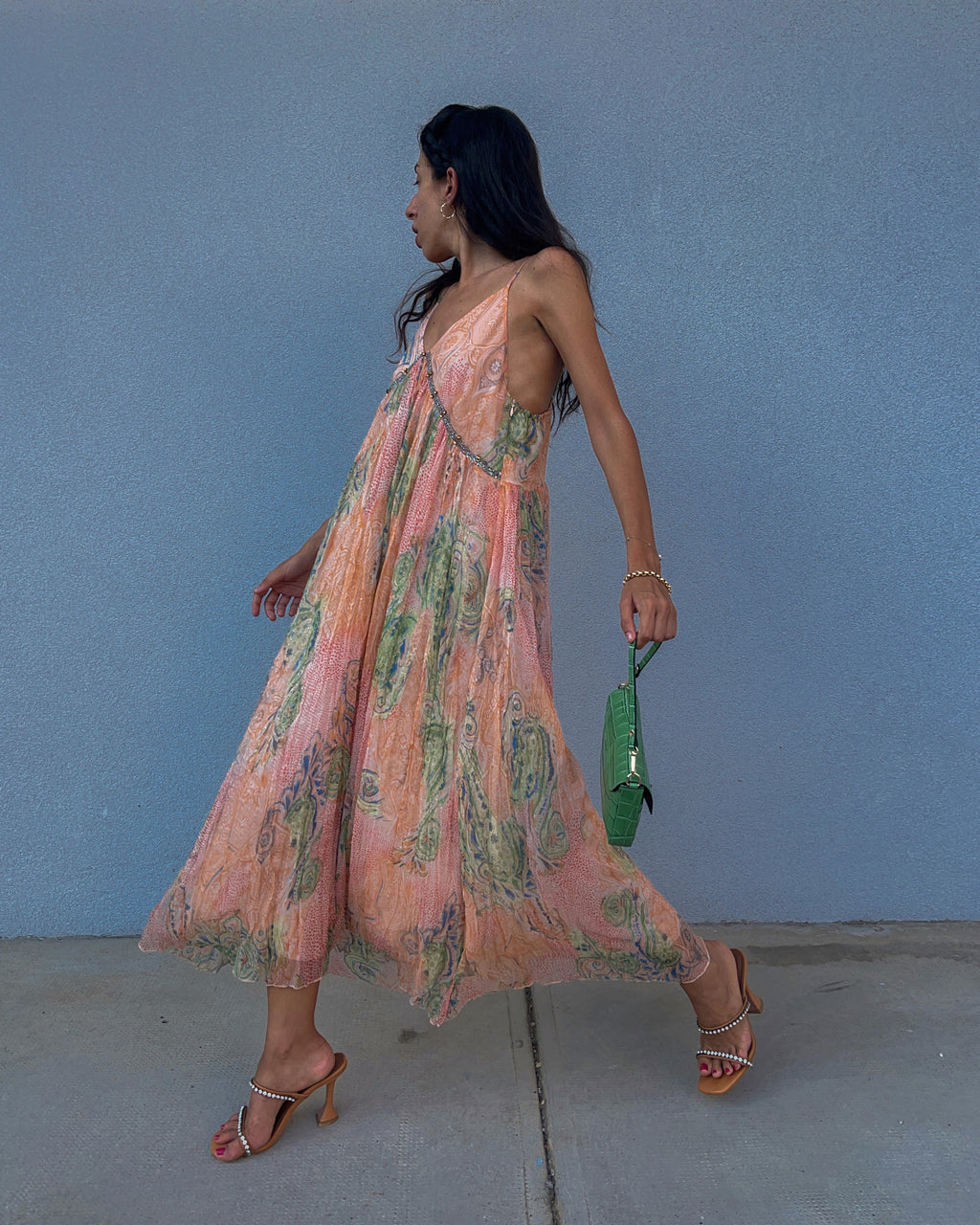 100 silk dress