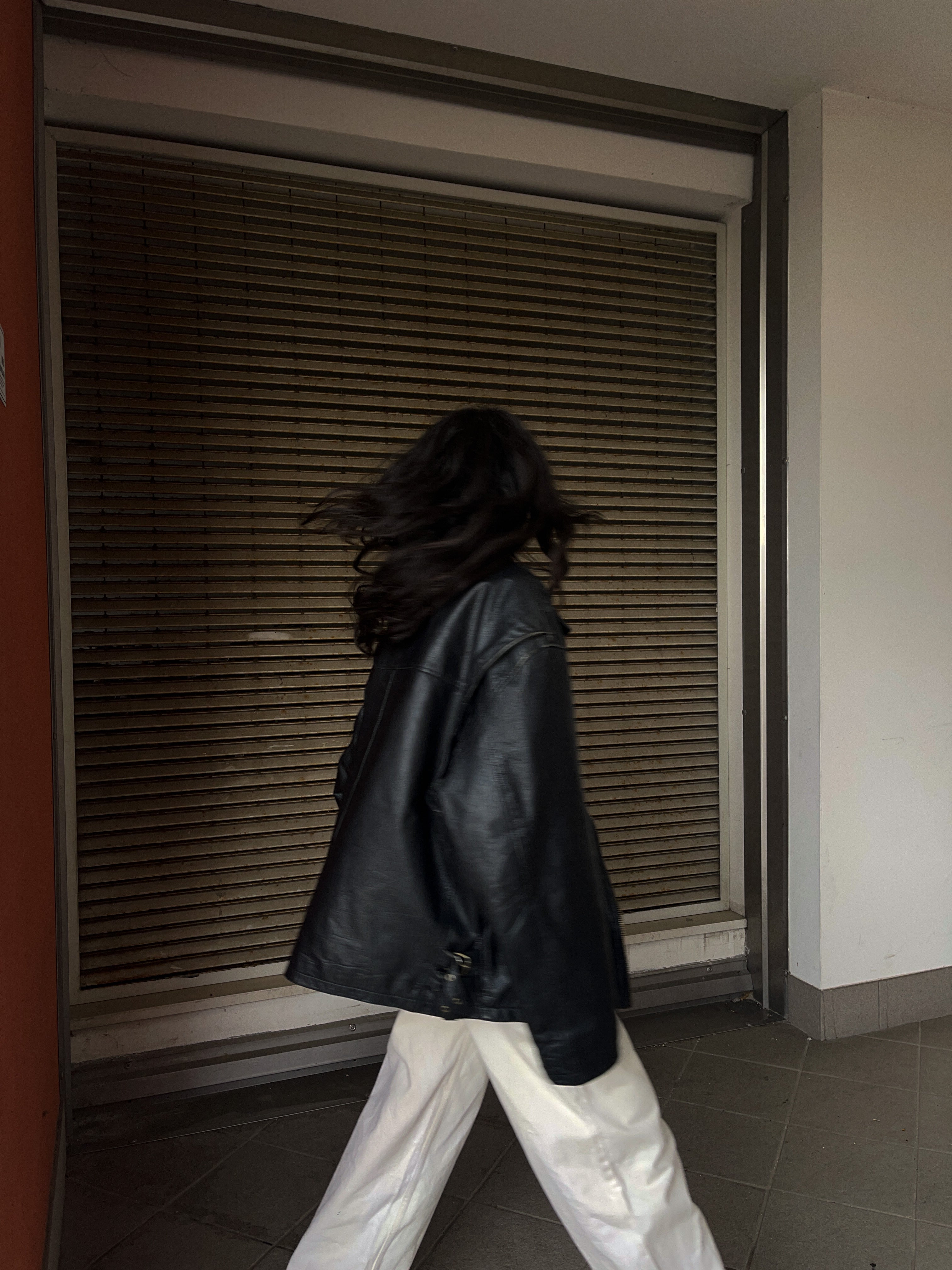 Leather jacket